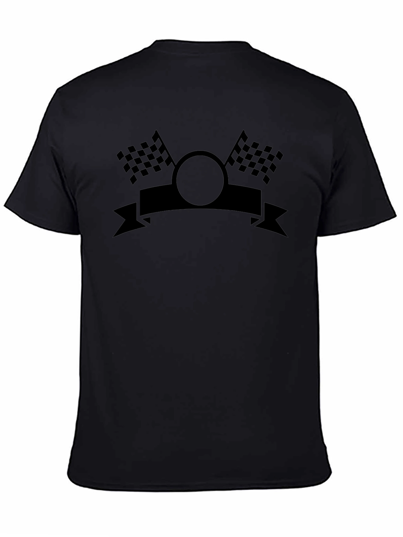 Race Day Graphic Tee - Checkered Flags