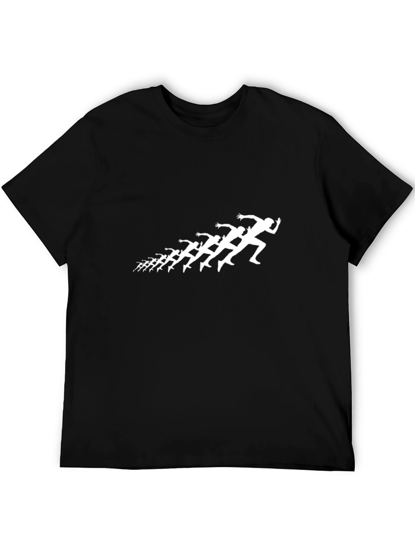 Runner Silhouette Black T-Shirt