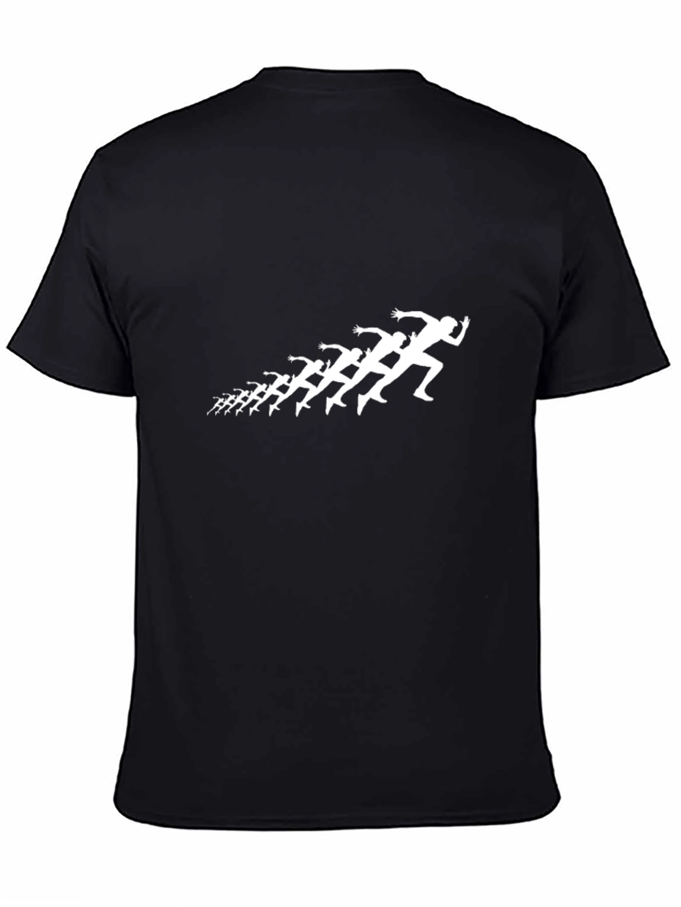 Runner Silhouette Black T-Shirt