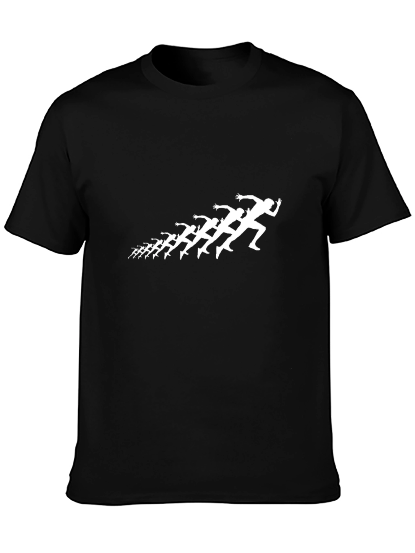 Runner Silhouette Black T-Shirt