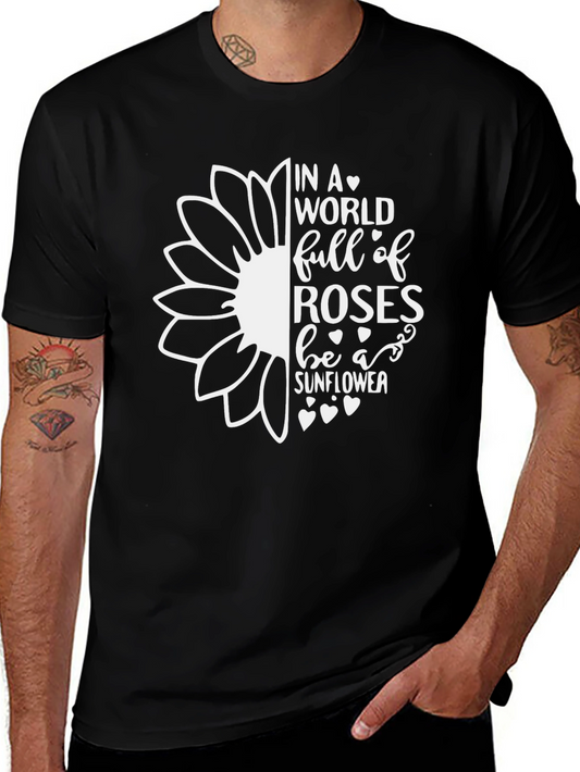 Sunflower Graphic T-Shirt