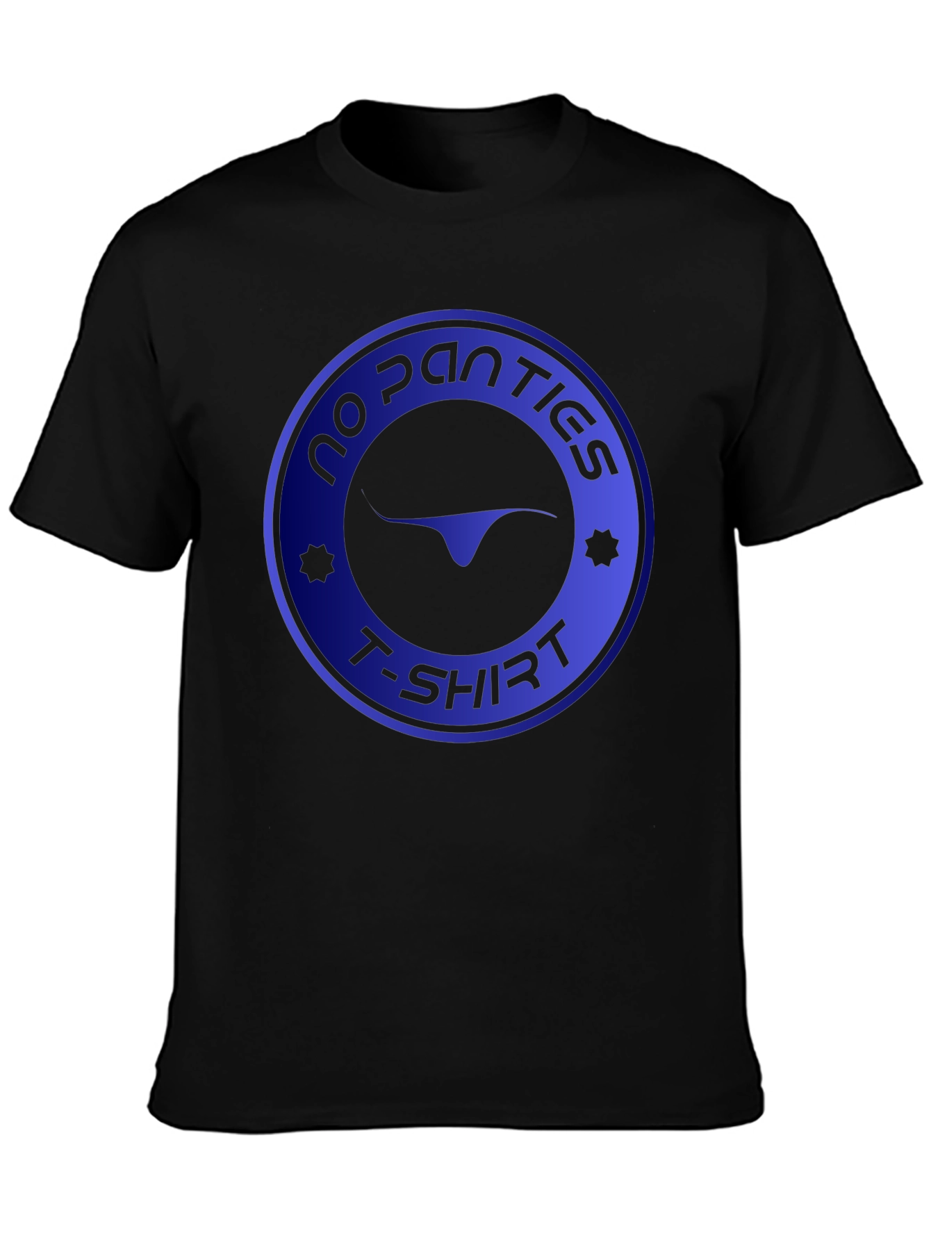 No Panties T-Shirt Funny Graphic Tee