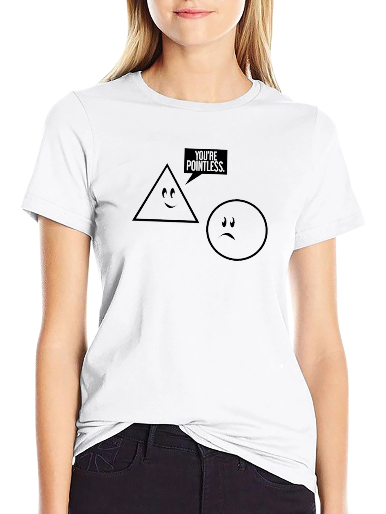 Pointless Joke Black T-Shirt