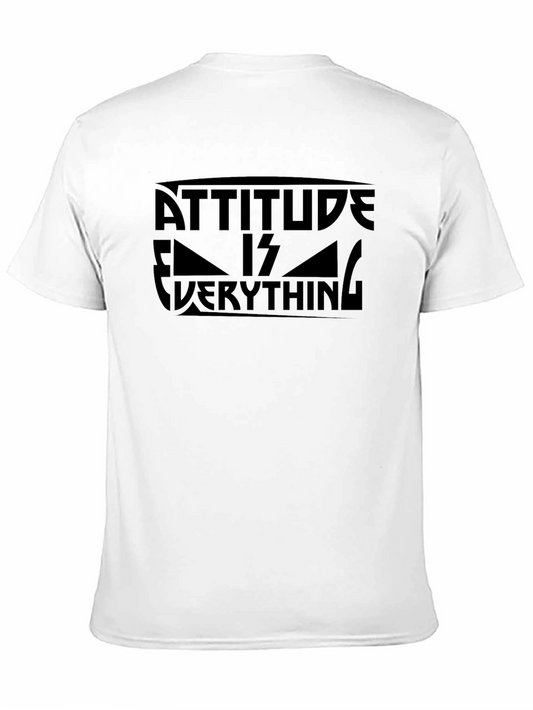 Attitude is Everything Mens Black T-Shirt