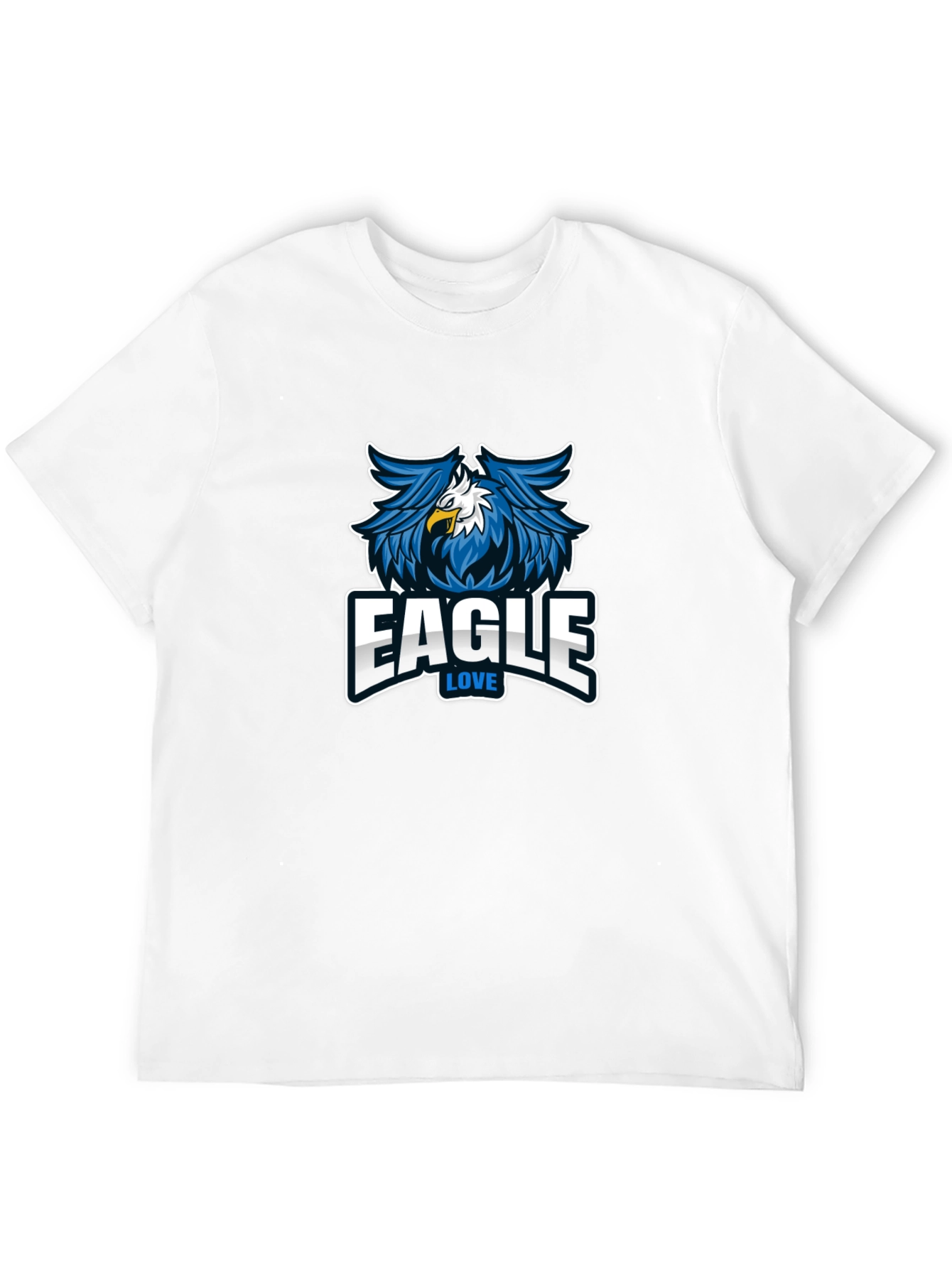 Eagle Love Graphic Print Tee