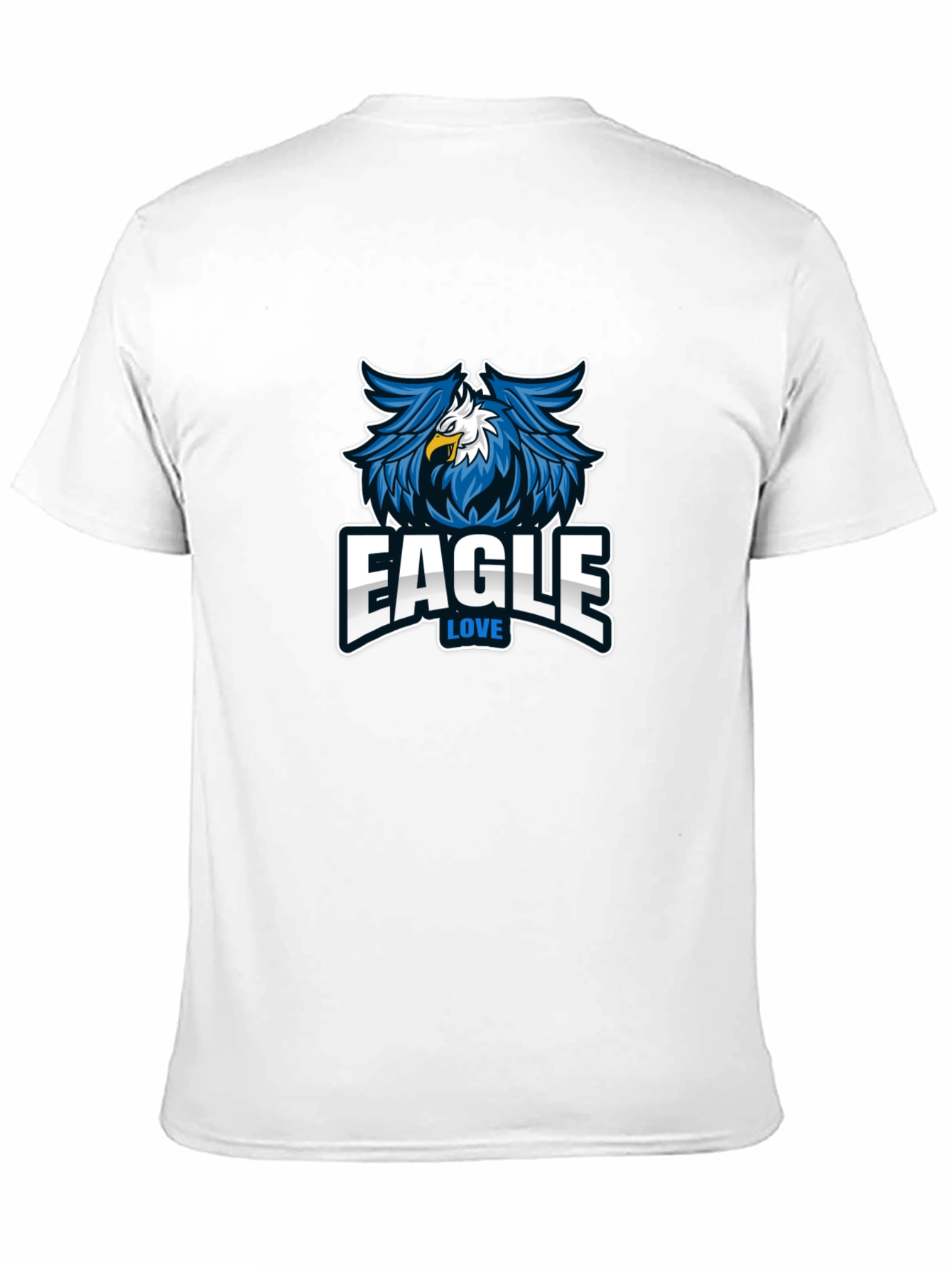 Eagle Love Graphic Print Tee