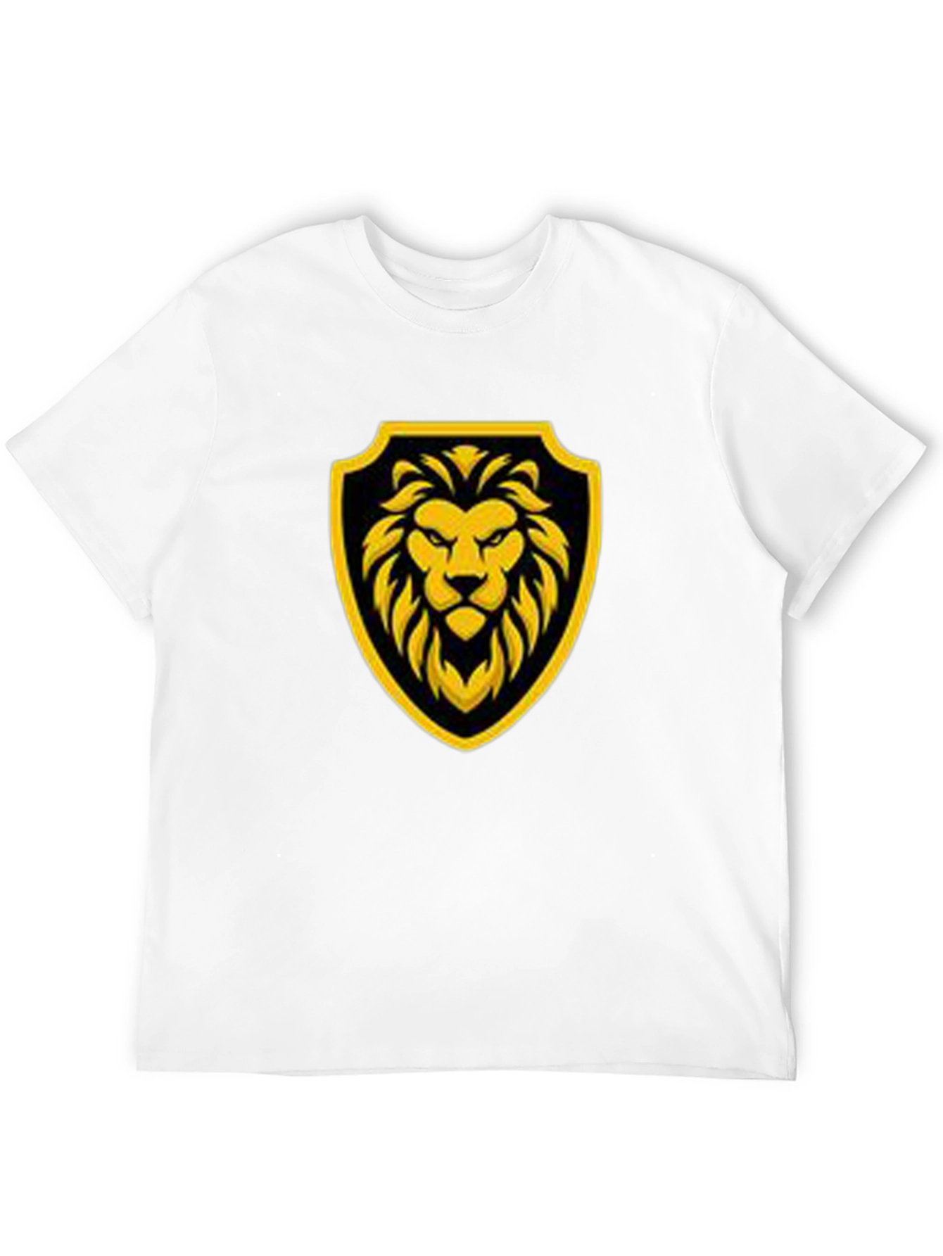 Lion Crest Graphic Black T-Shirt