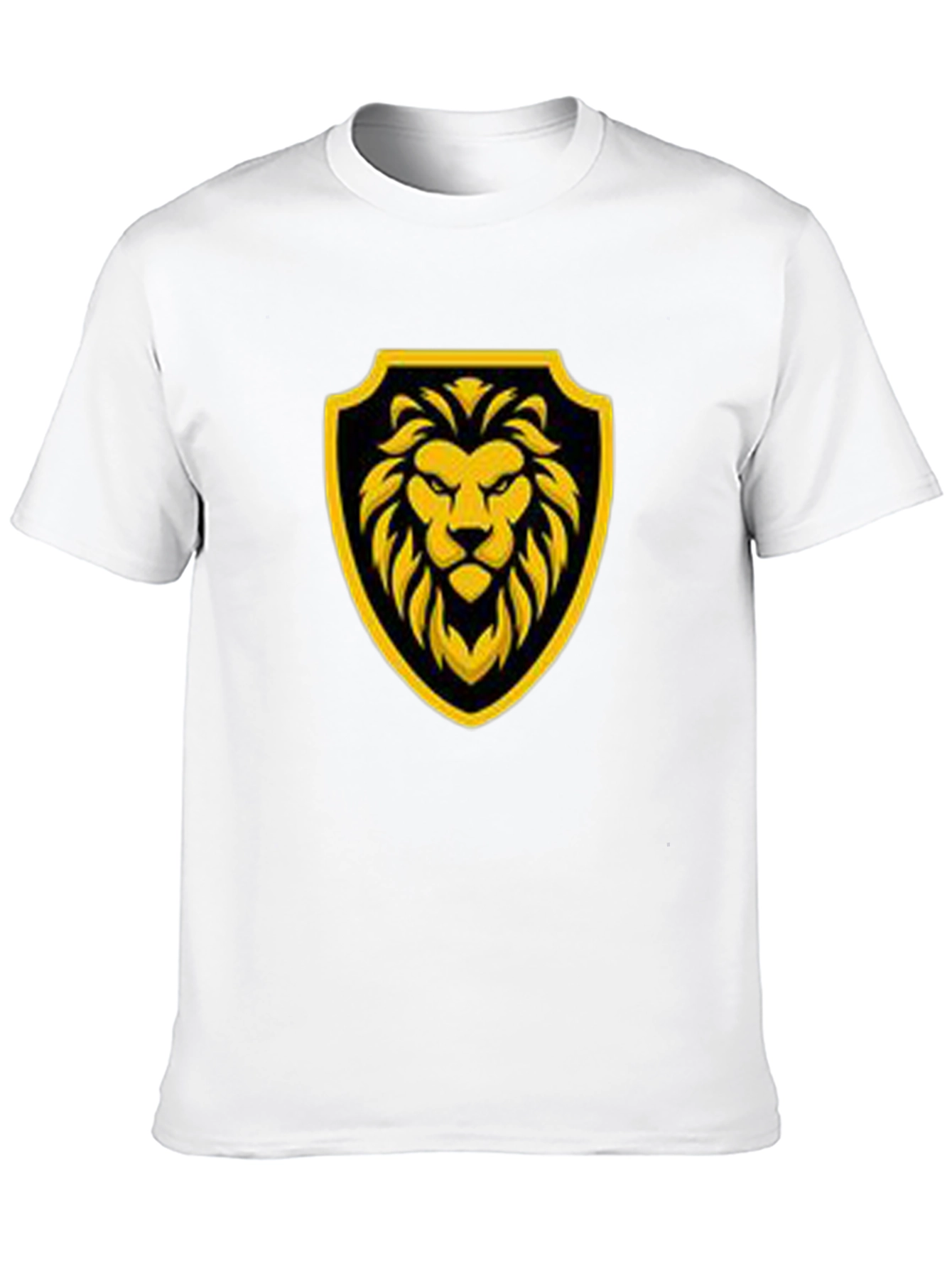 Lion Crest Graphic Black T-Shirt