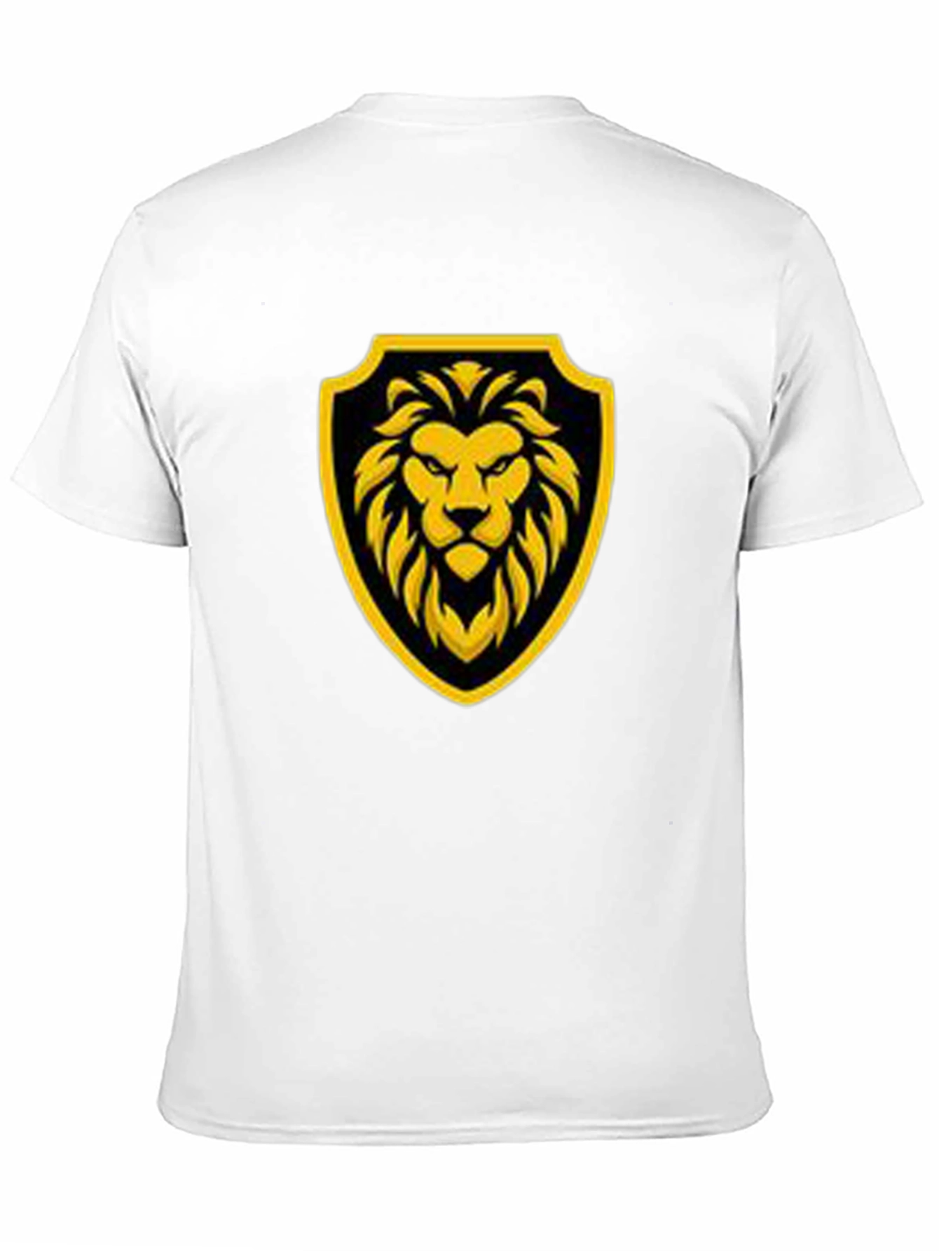 Lion Crest Graphic Black T-Shirt