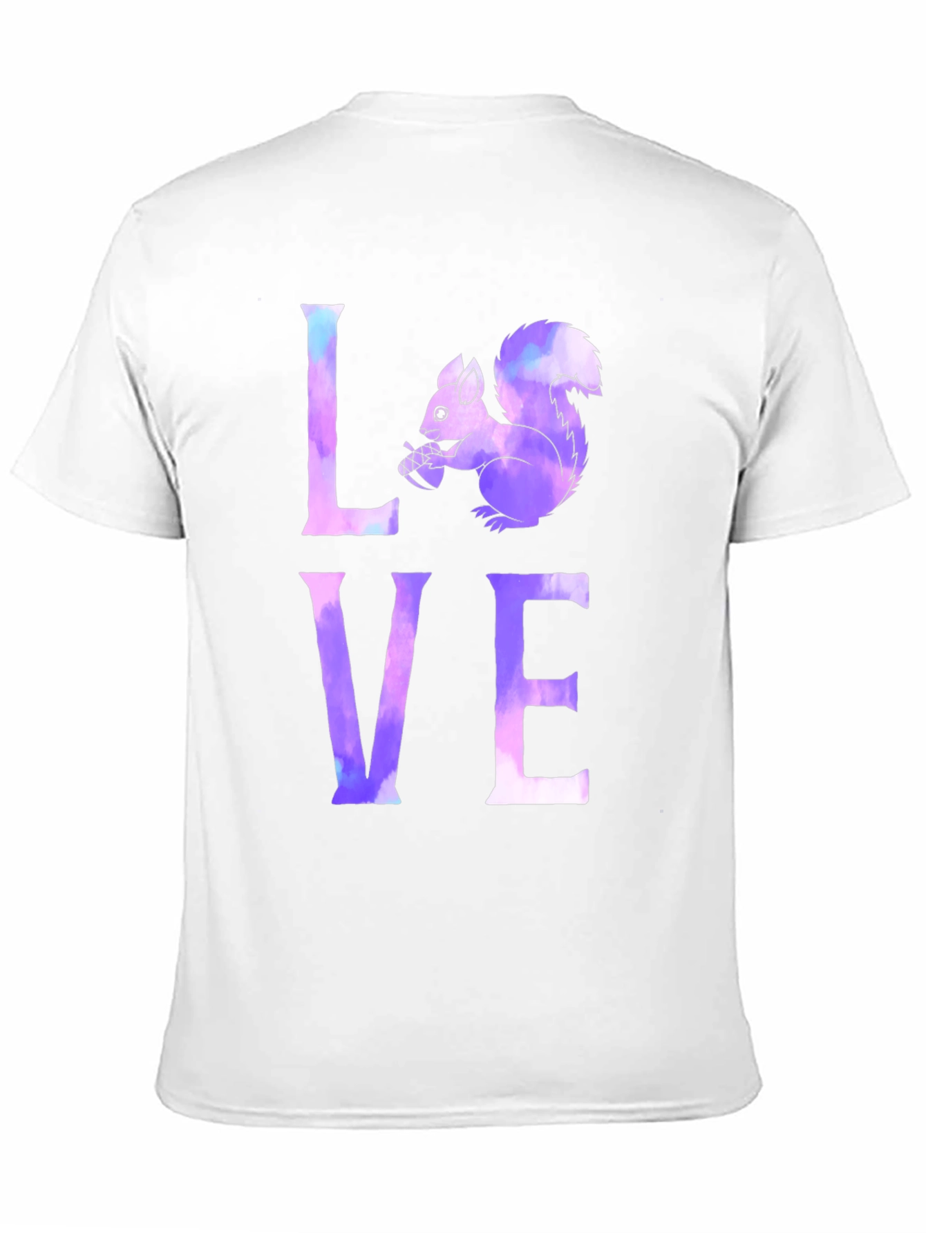 Love Squirrel Graphic Tee - Cute Animal Design