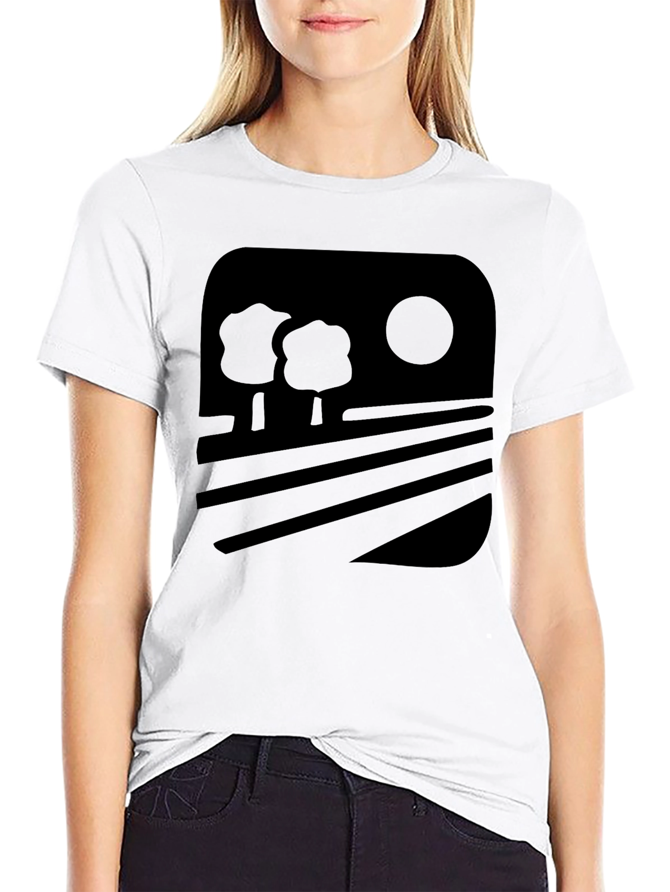 Scenic Landscape Graphic Tee