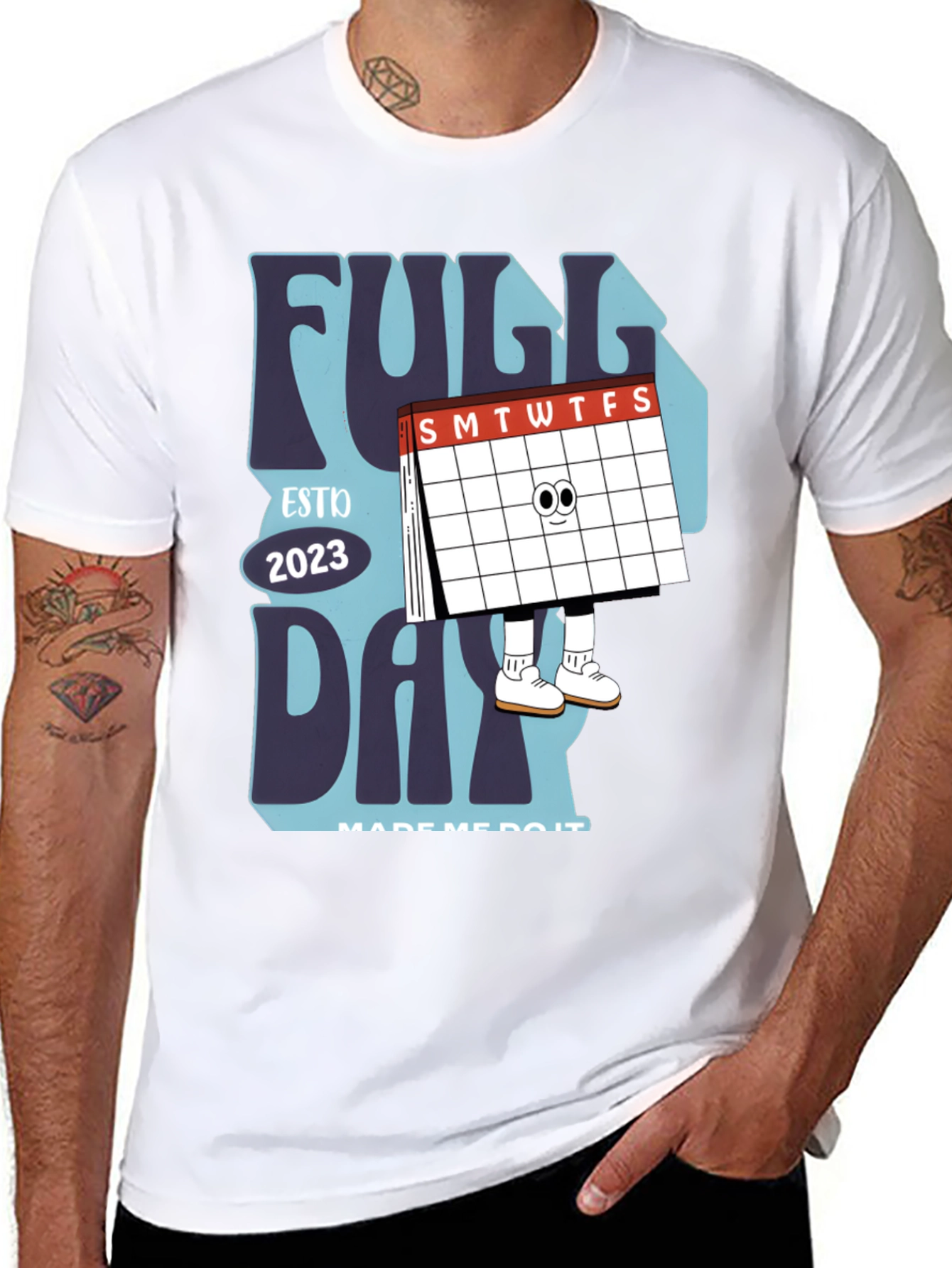Full Day Est 2023 Graphic T-Shirt