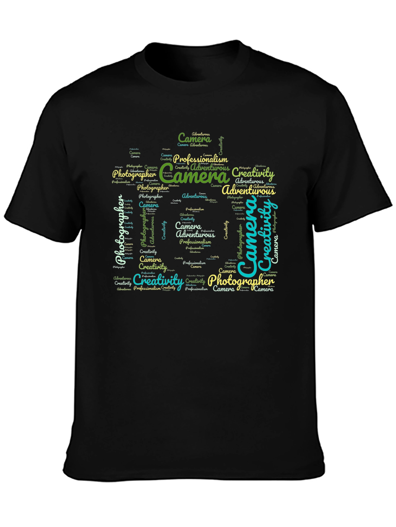 Camera Enthusiast T-Shirt: Photographer Creativity Tee