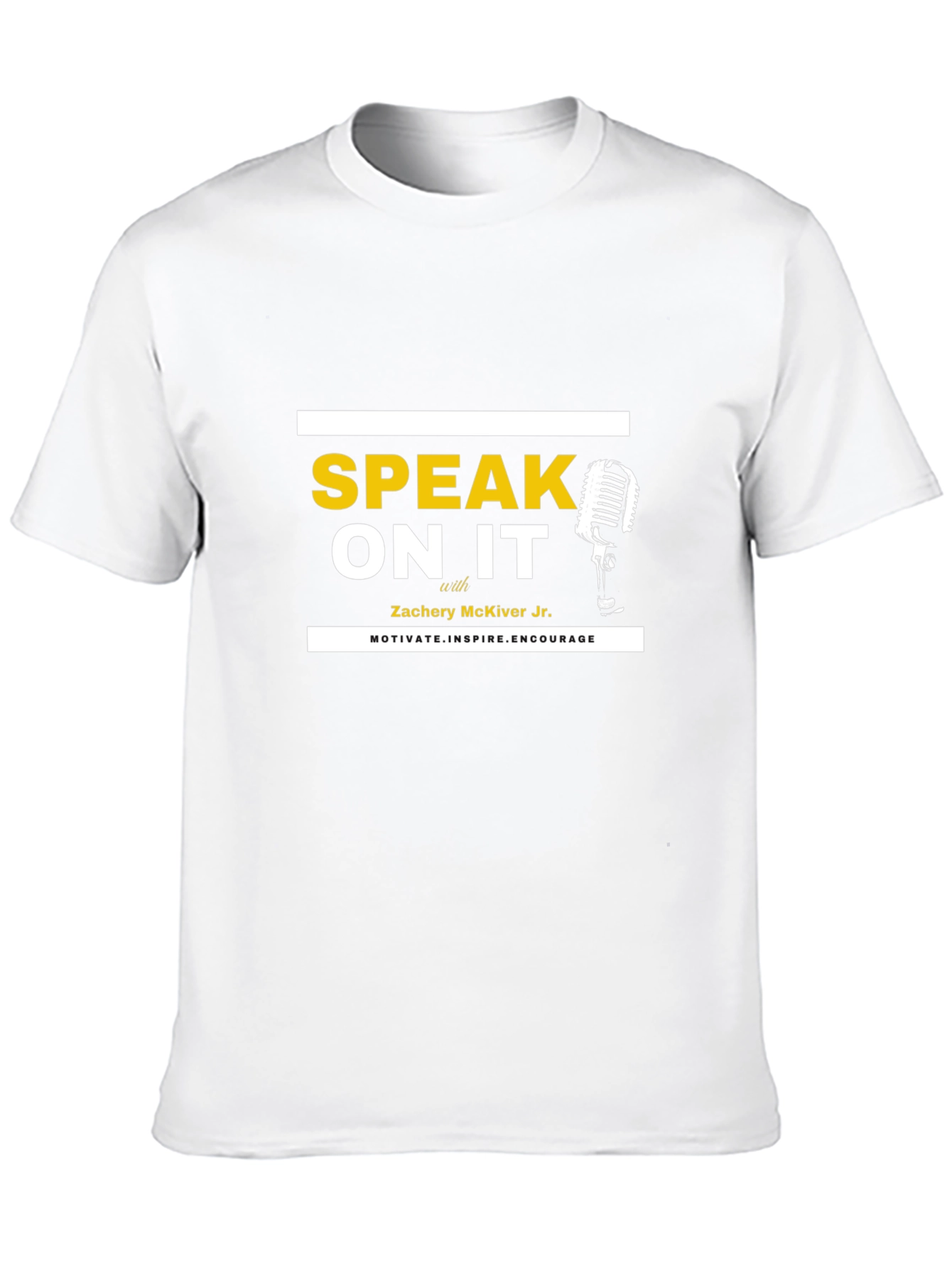 Speak On It Black Graphic T-Shirt