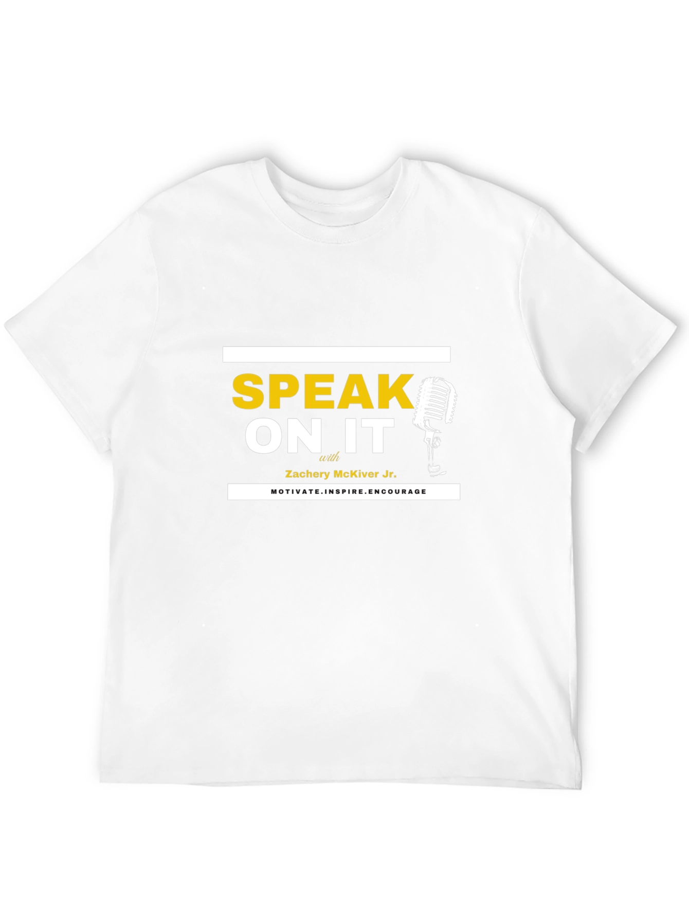 Speak On It Black Graphic T-Shirt