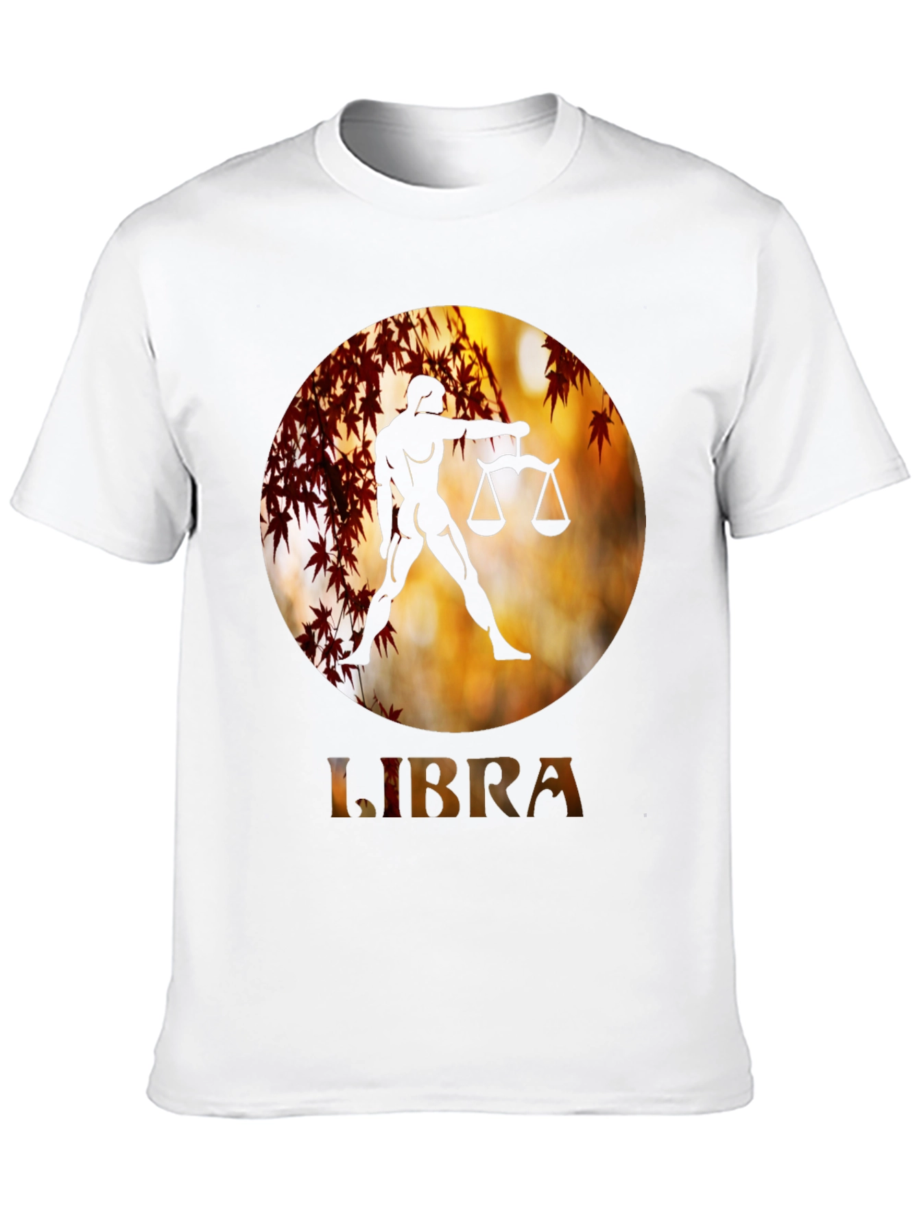 Libra Zodiac Graphic Tee - Stylish Astrology Shirt