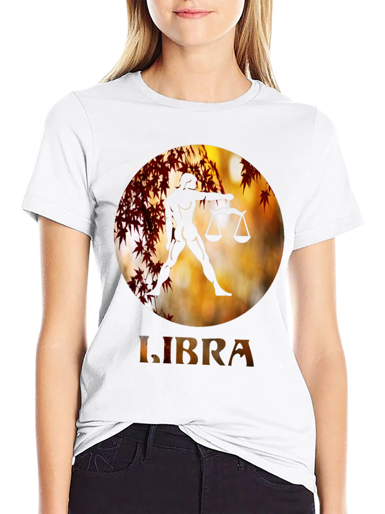 Libra Zodiac Graphic Tee - Stylish Astrology Shirt