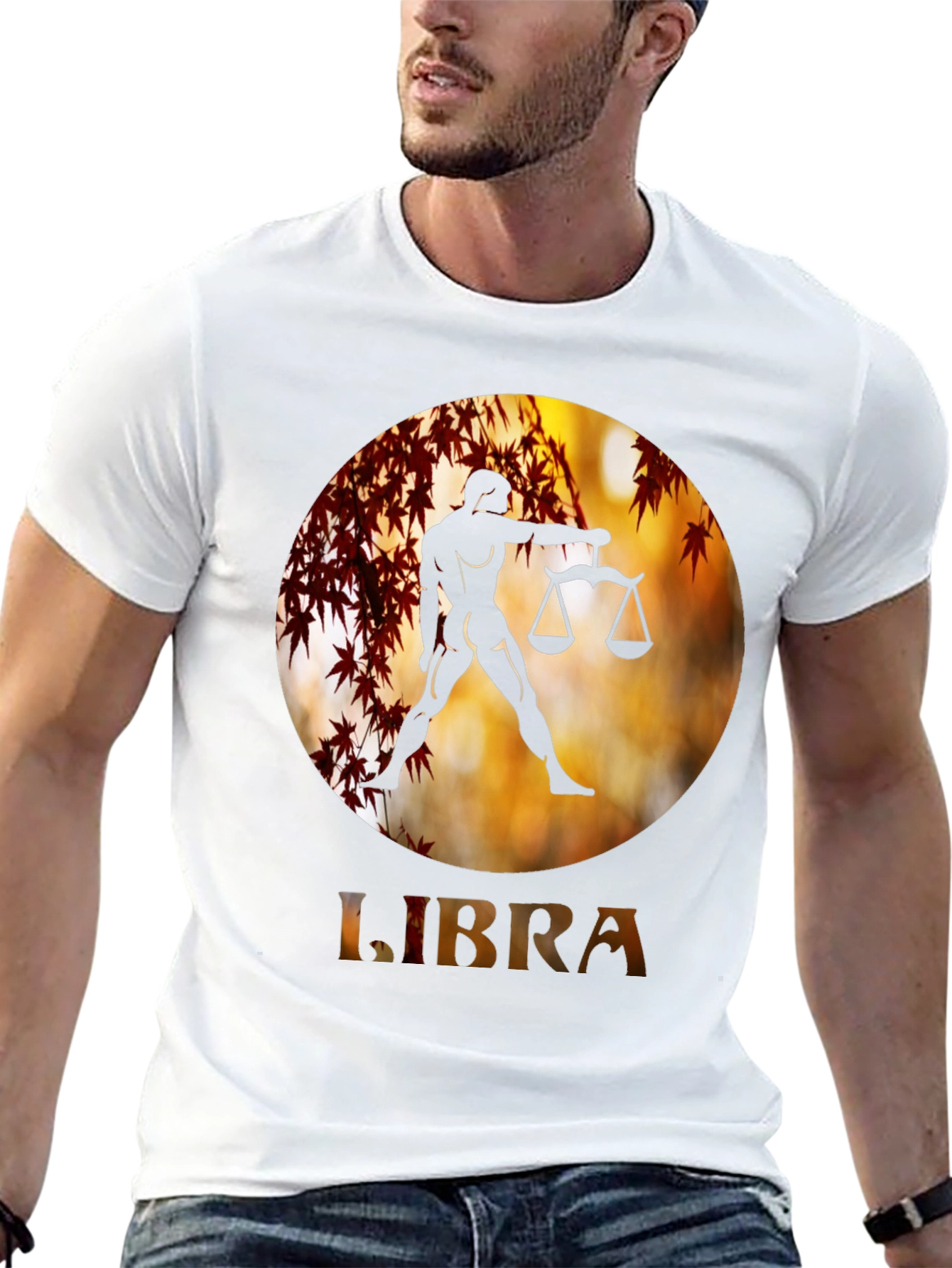 Libra Zodiac Graphic Tee - Stylish Astrology Shirt
