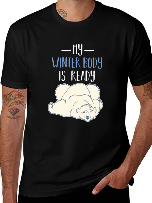 Winter Body Ready T-Shirt - Funny Polar Bear Tee