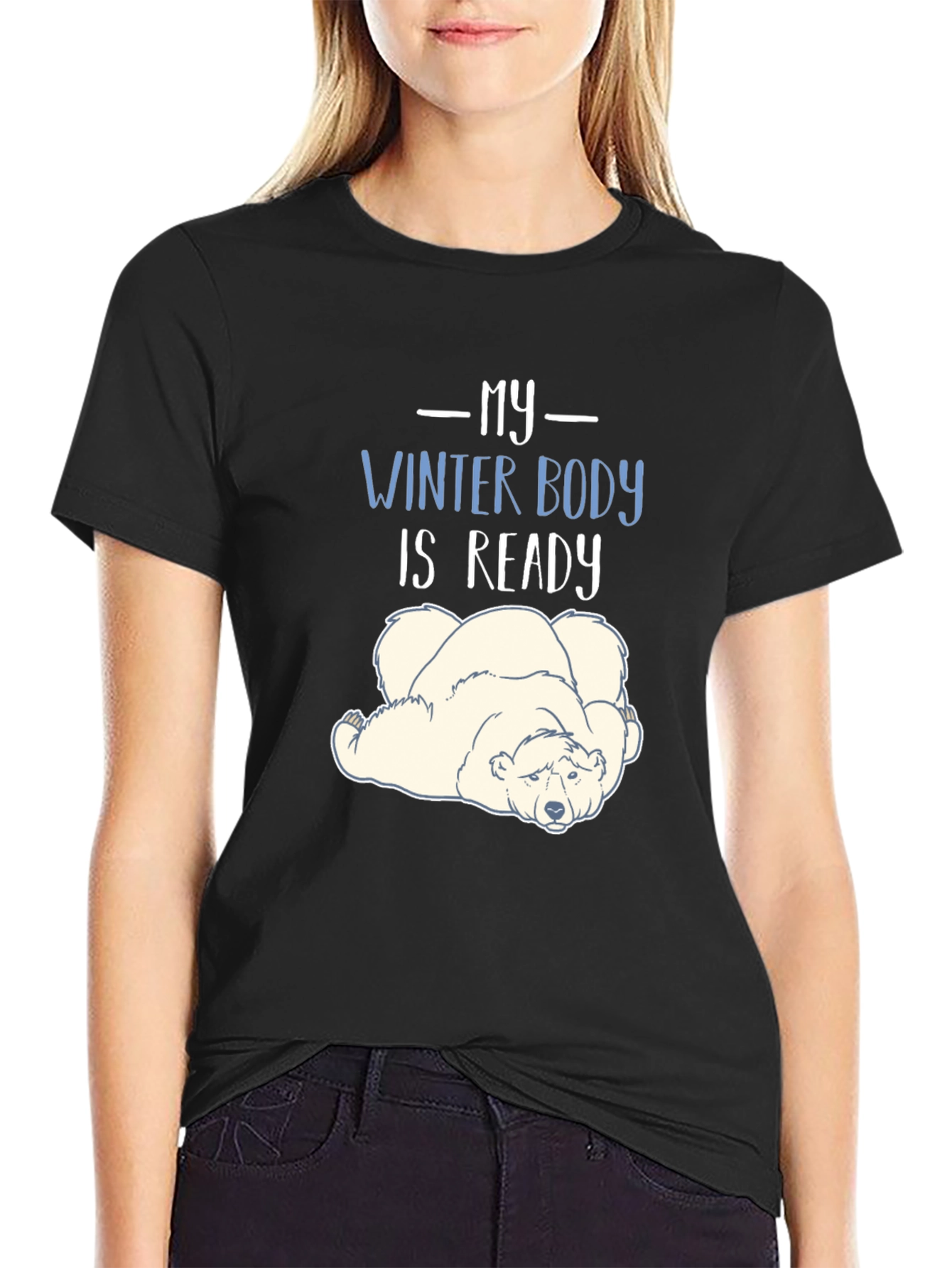 Winter Body Ready T-Shirt - Funny Polar Bear Tee