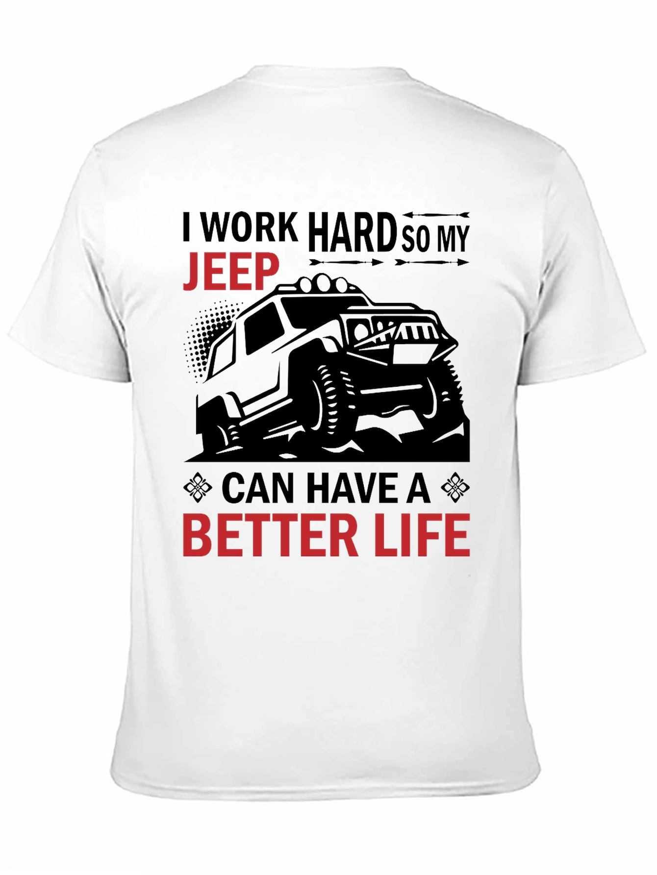 Jeep Better Life Graphic Tee - Black