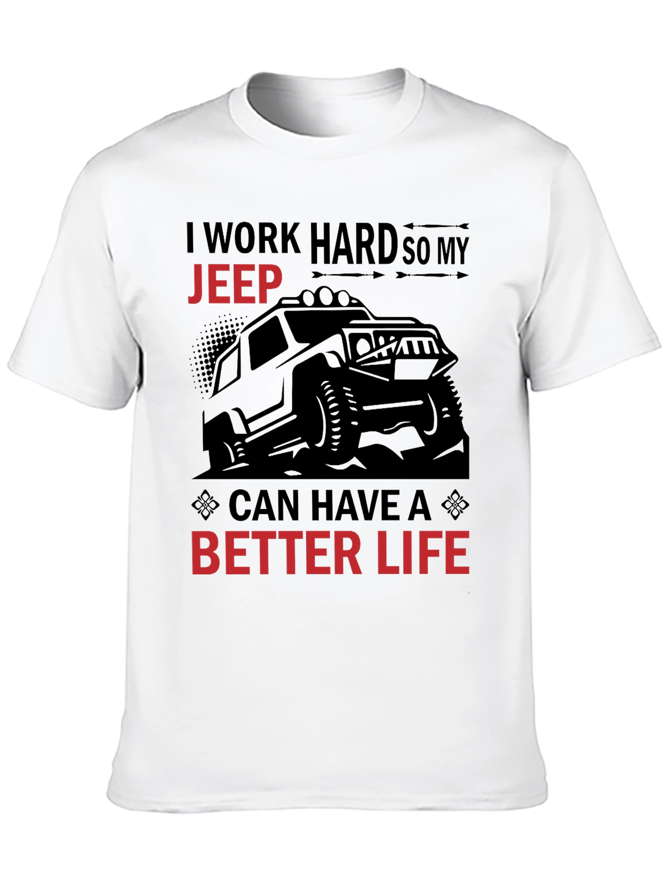 Jeep Better Life Graphic Tee - Black