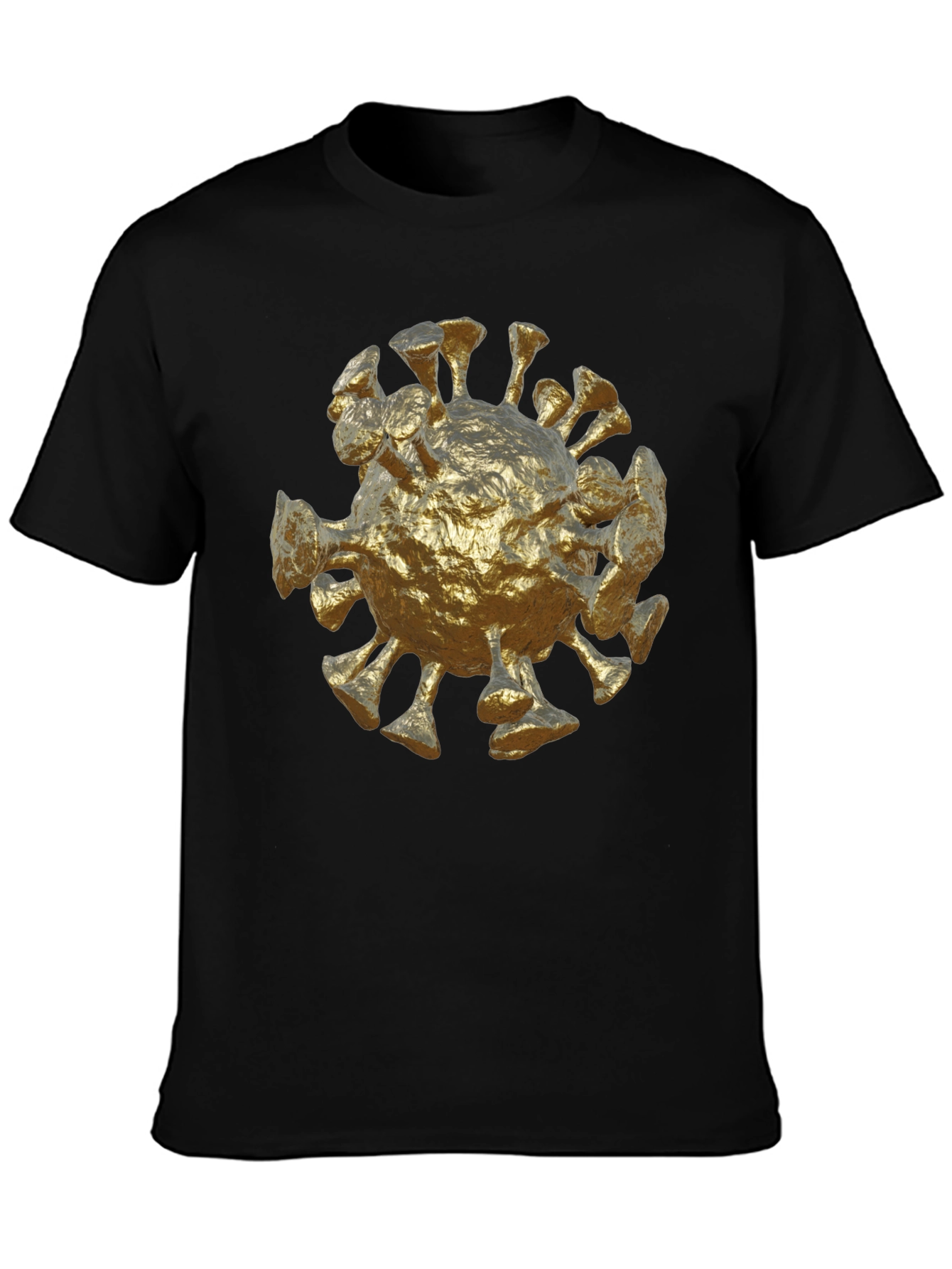 Golden Corona Virus T-Shirt