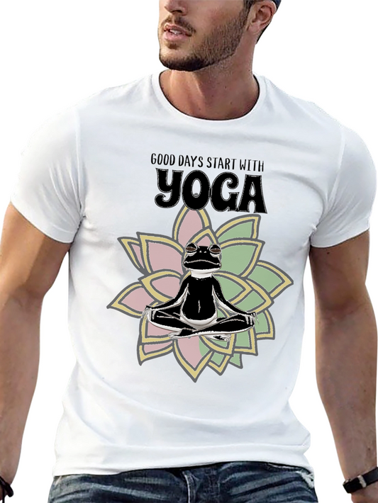 Yoga Frog Graphic Tee