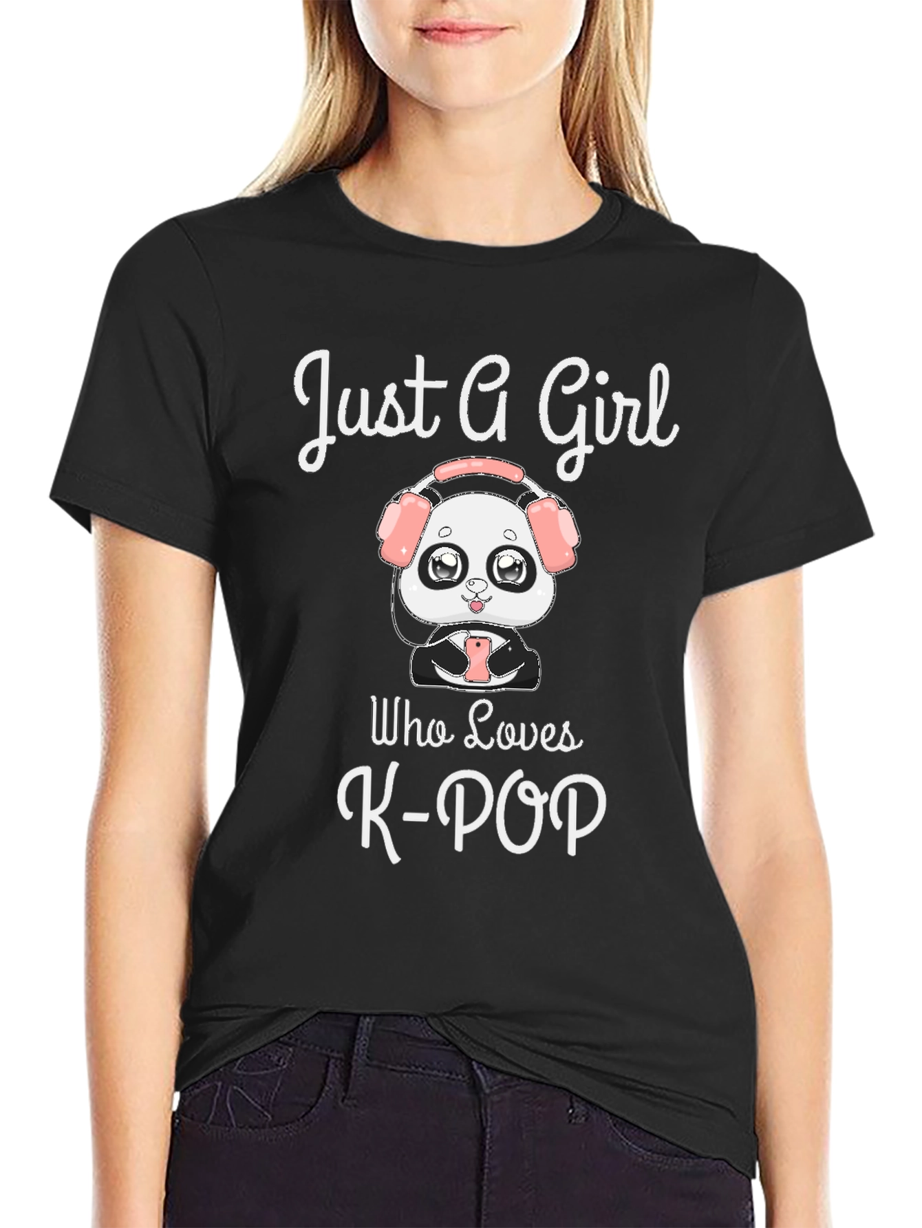 Just A Girl Who Loves K-POP T-Shirt