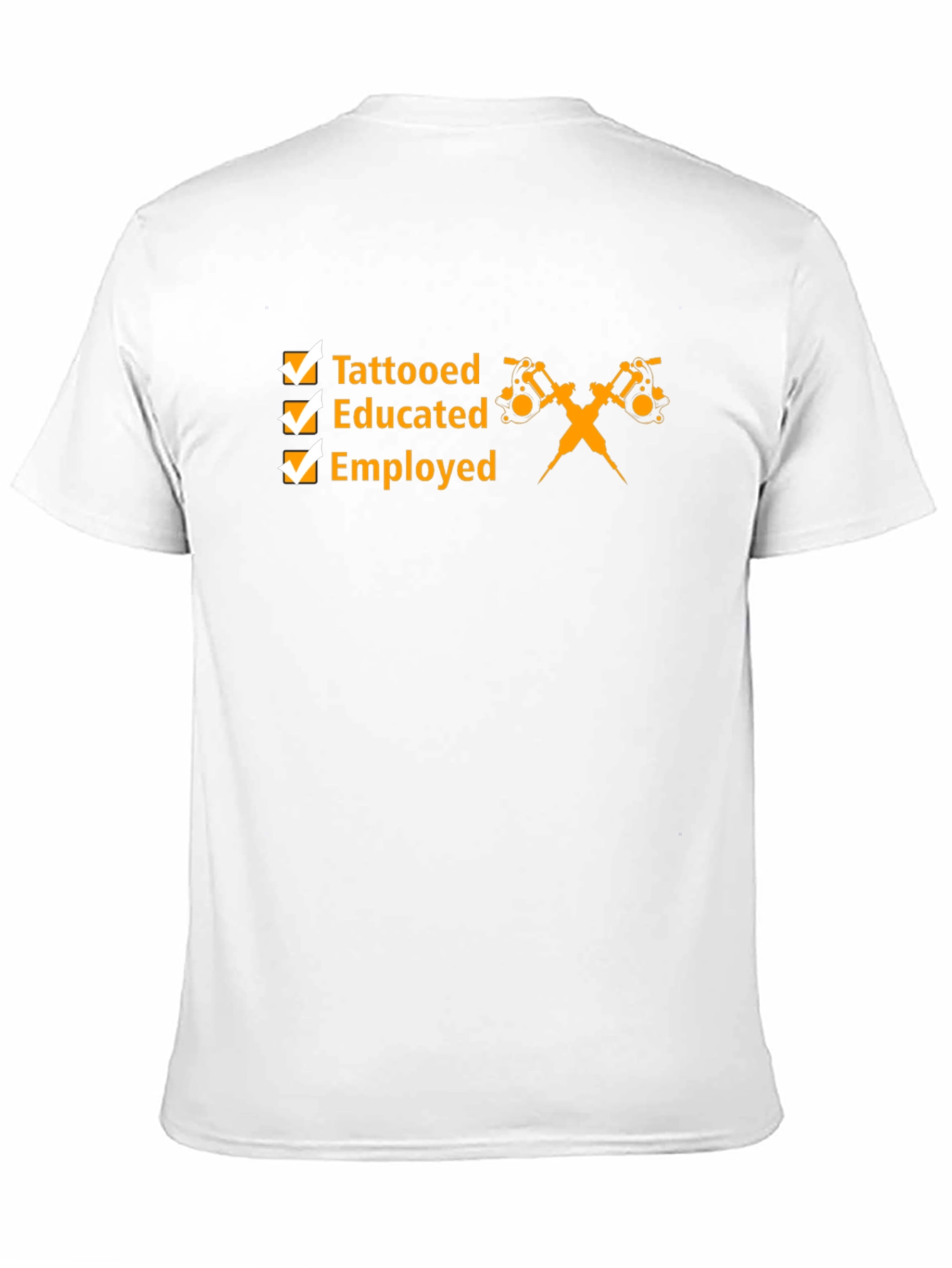 Tattooed Educated Employed Tee - Black