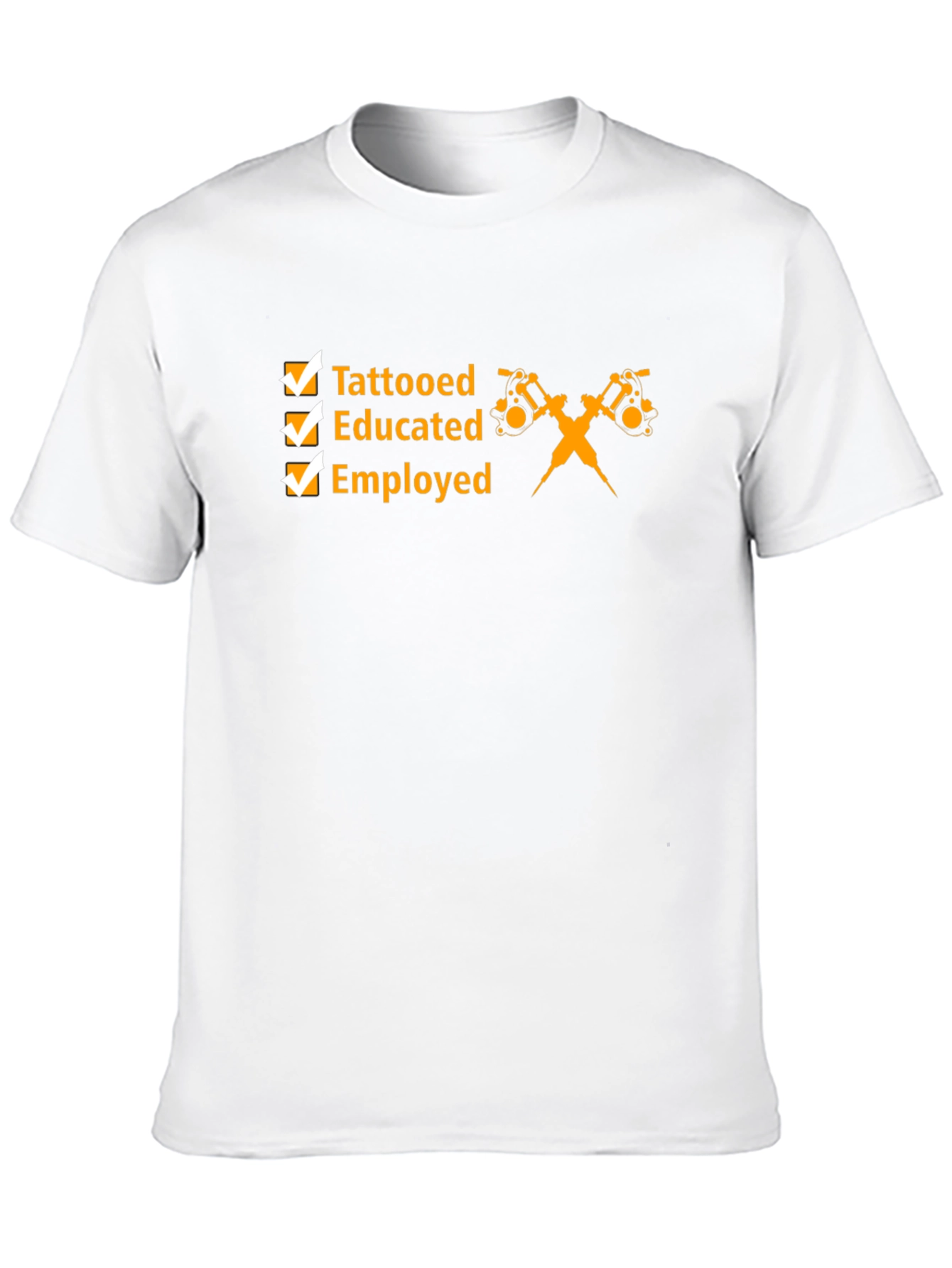 Tattooed Educated Employed Tee - Black
