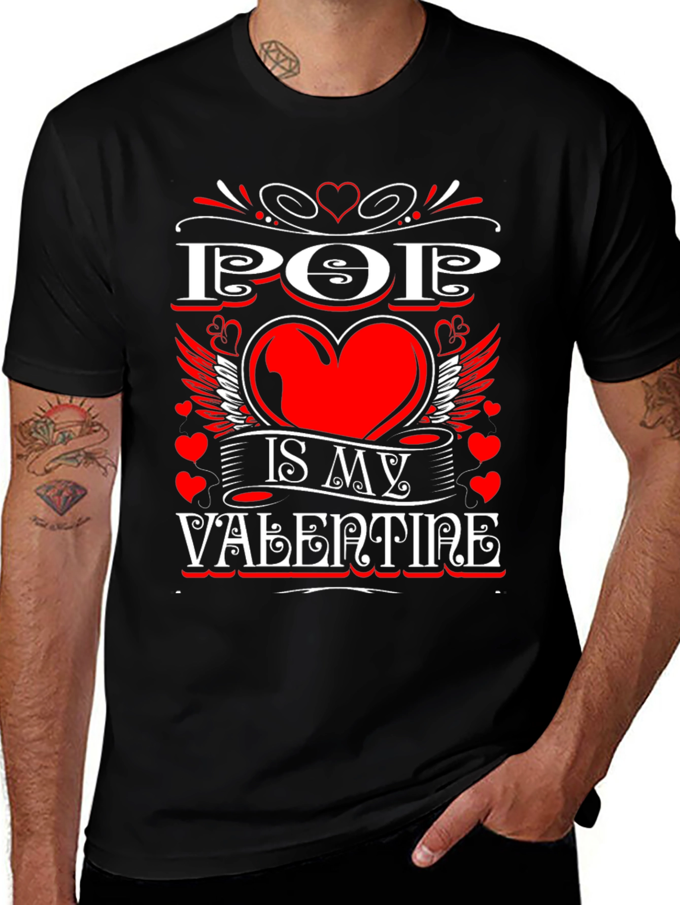 Pop Is My Valentine Graphic Tee