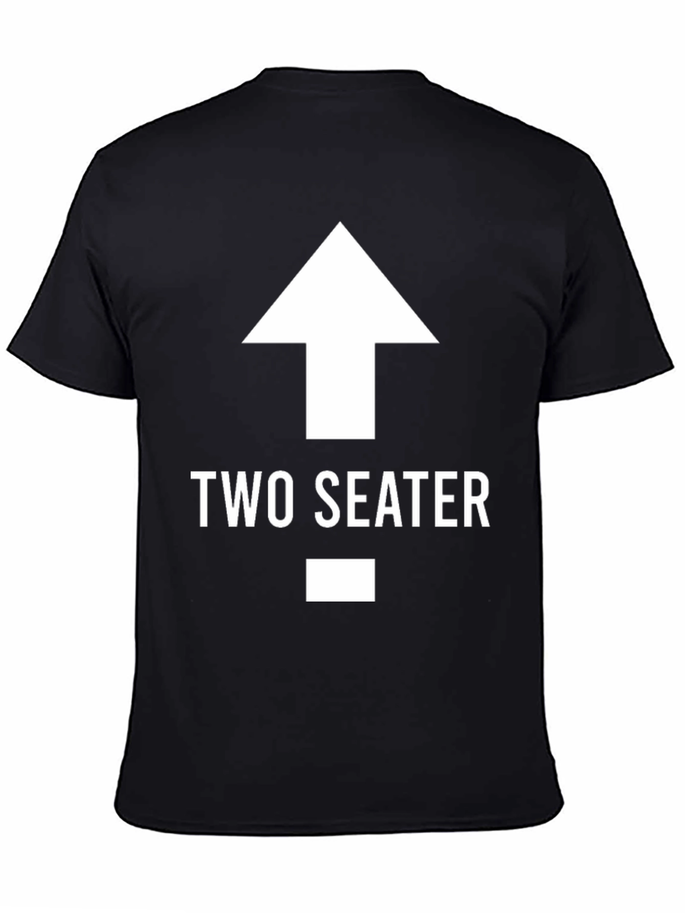 Two Seater T-Shirt Funny Graphic Tee