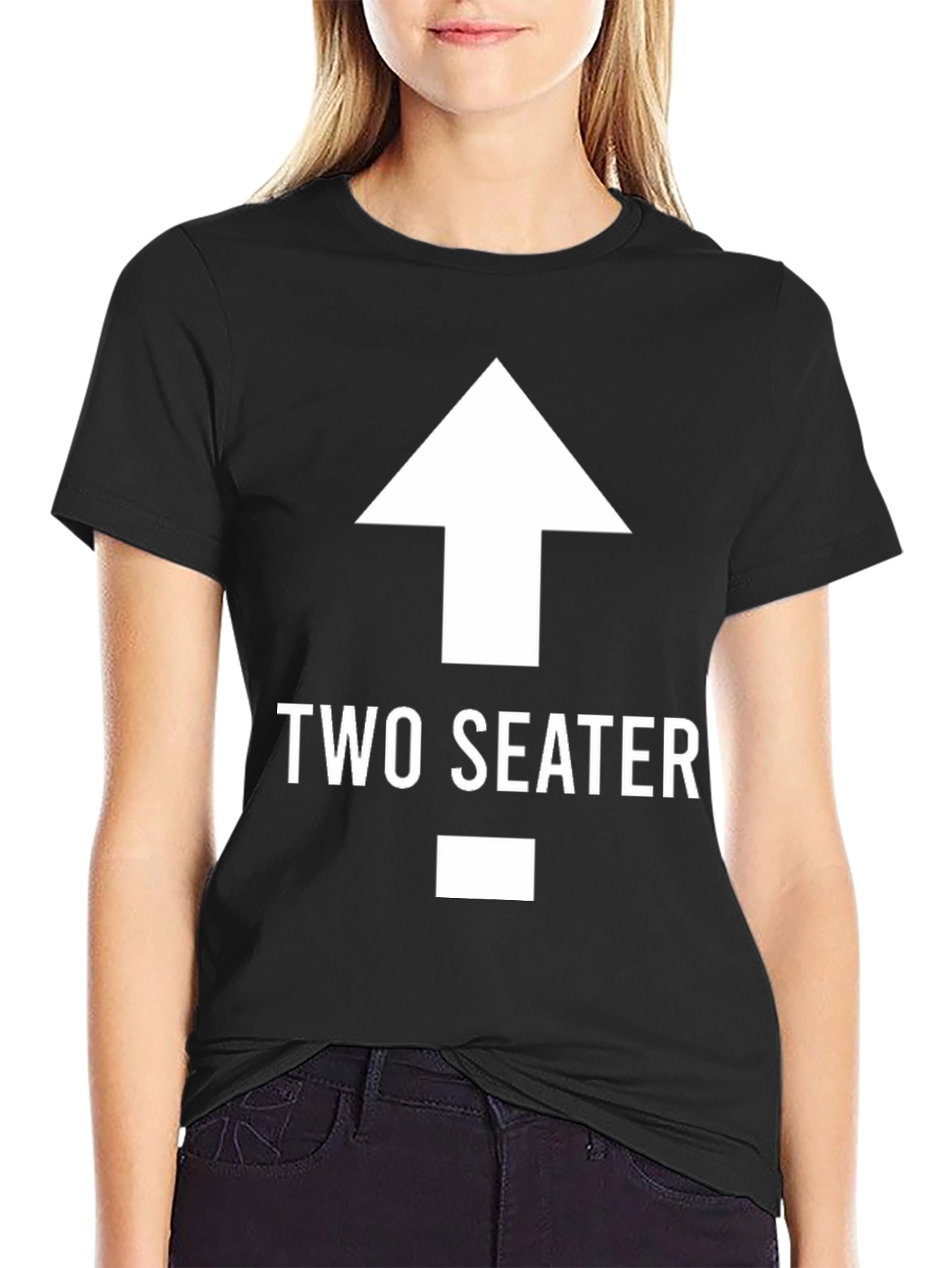 Two Seater T-Shirt Funny Graphic Tee