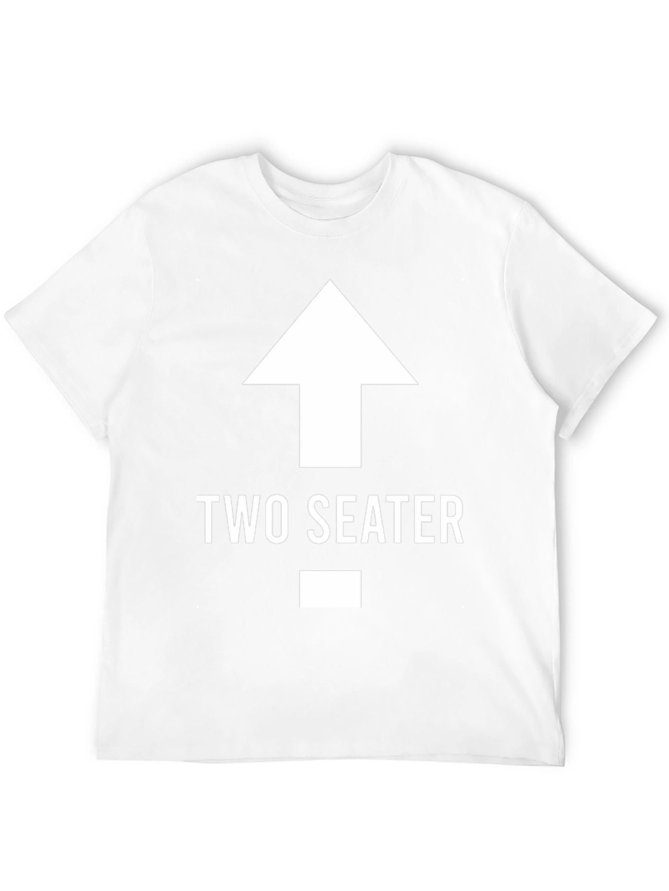 Two Seater T-Shirt Funny Graphic Tee