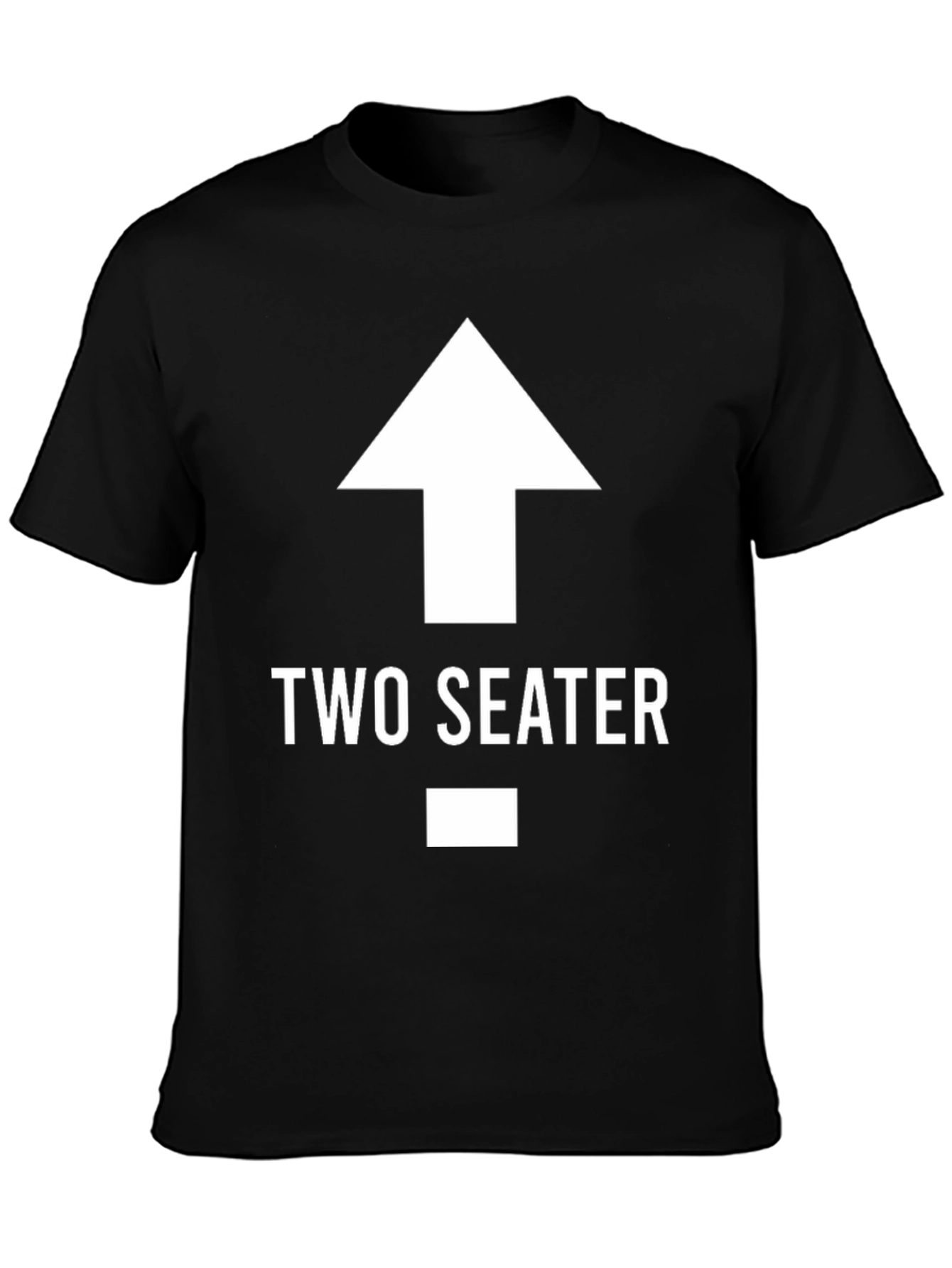 Two Seater T-Shirt Funny Graphic Tee