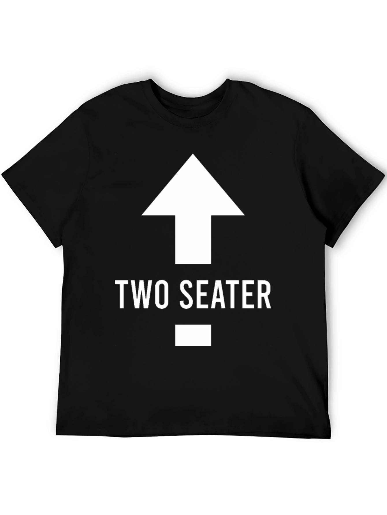Two Seater T-Shirt Funny Graphic Tee