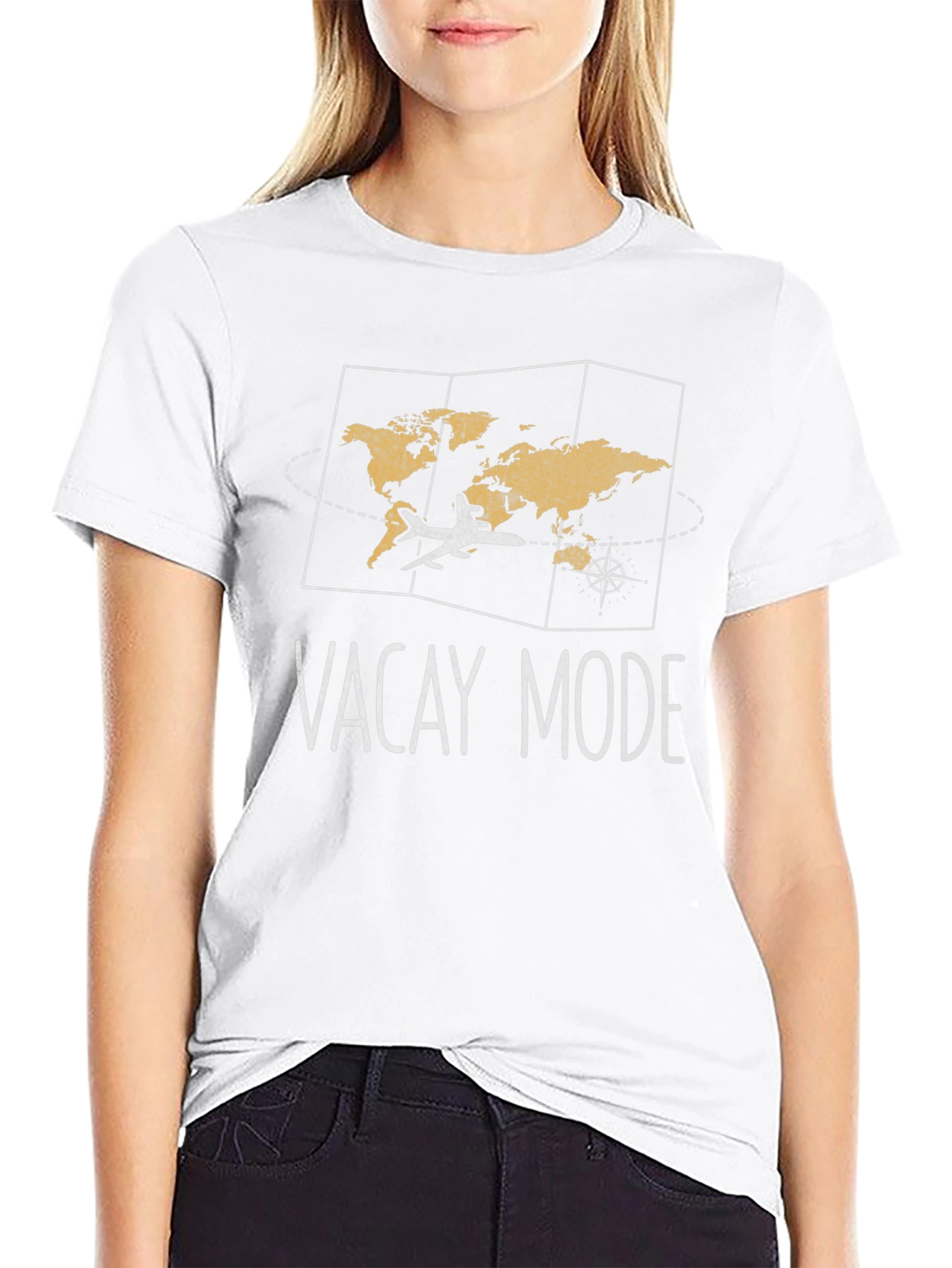 Vacay Mode Travel T-Shirt - Adventure Awaits