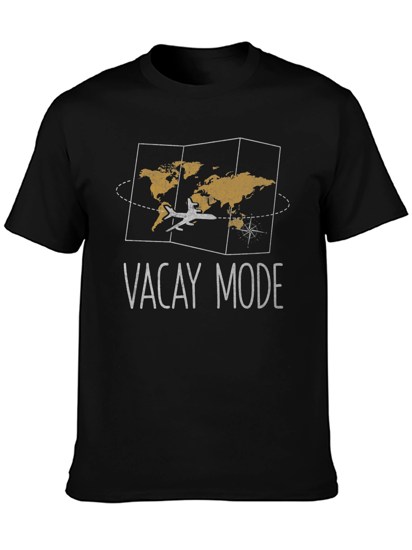 Vacay Mode Travel T-Shirt - Adventure Awaits