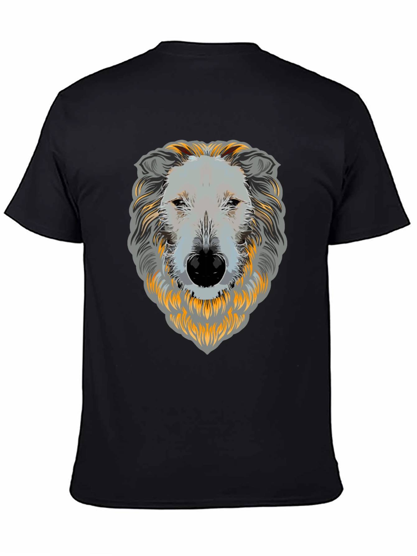 Dog Face Graphic T-Shirt