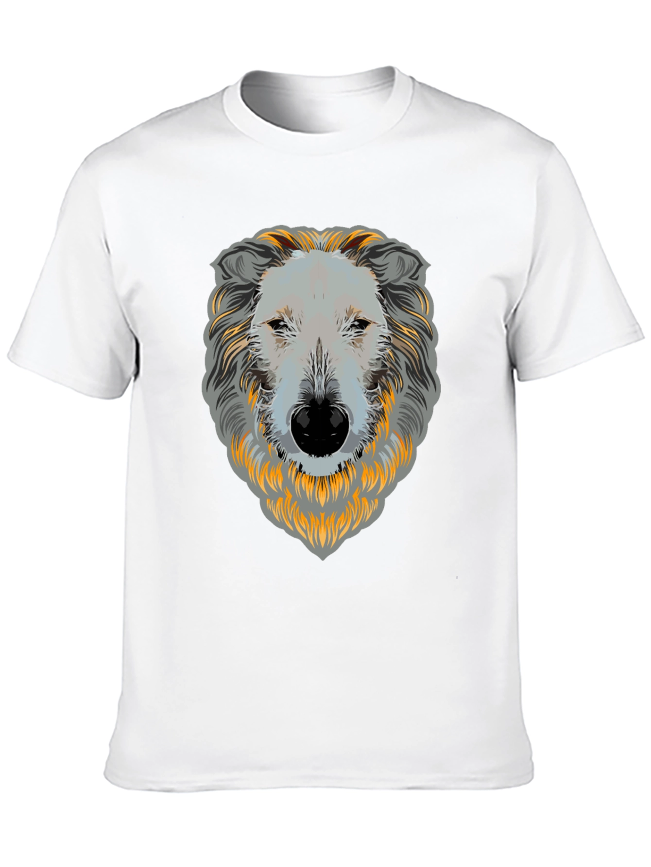 Dog Face Graphic T-Shirt