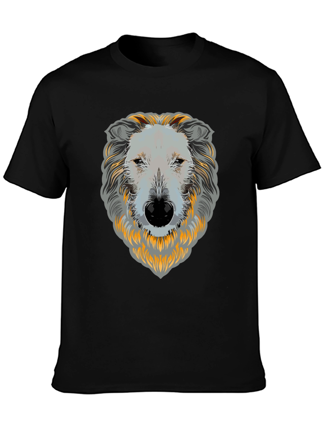 Dog Face Graphic T-Shirt
