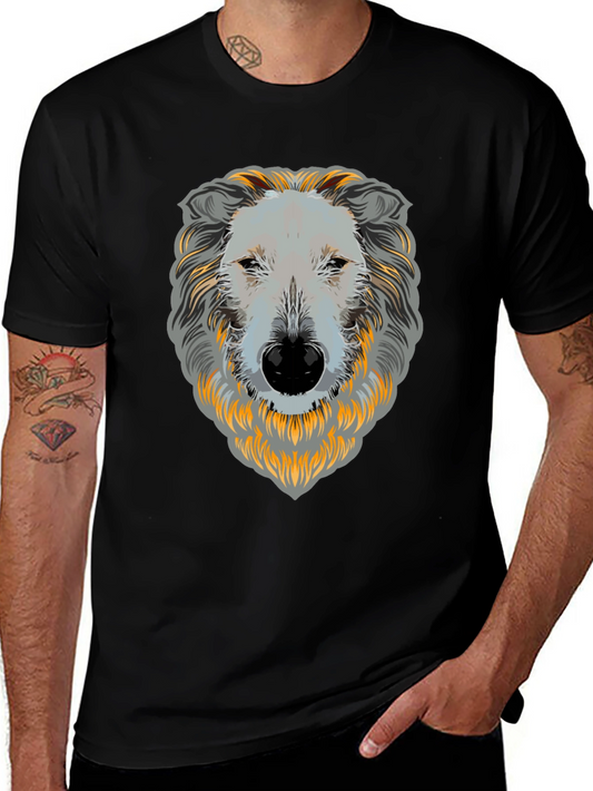 Dog Face Graphic T-Shirt