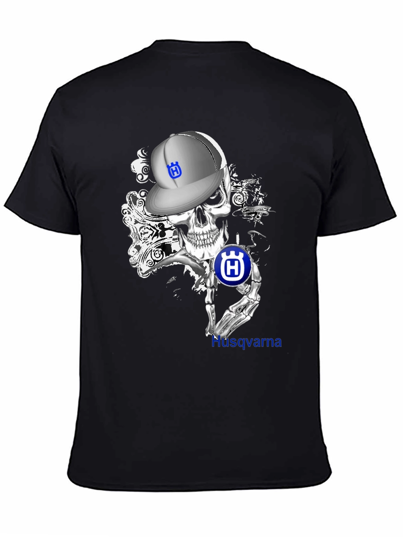 Husqvarna Skull T-Shirt - Moto Style