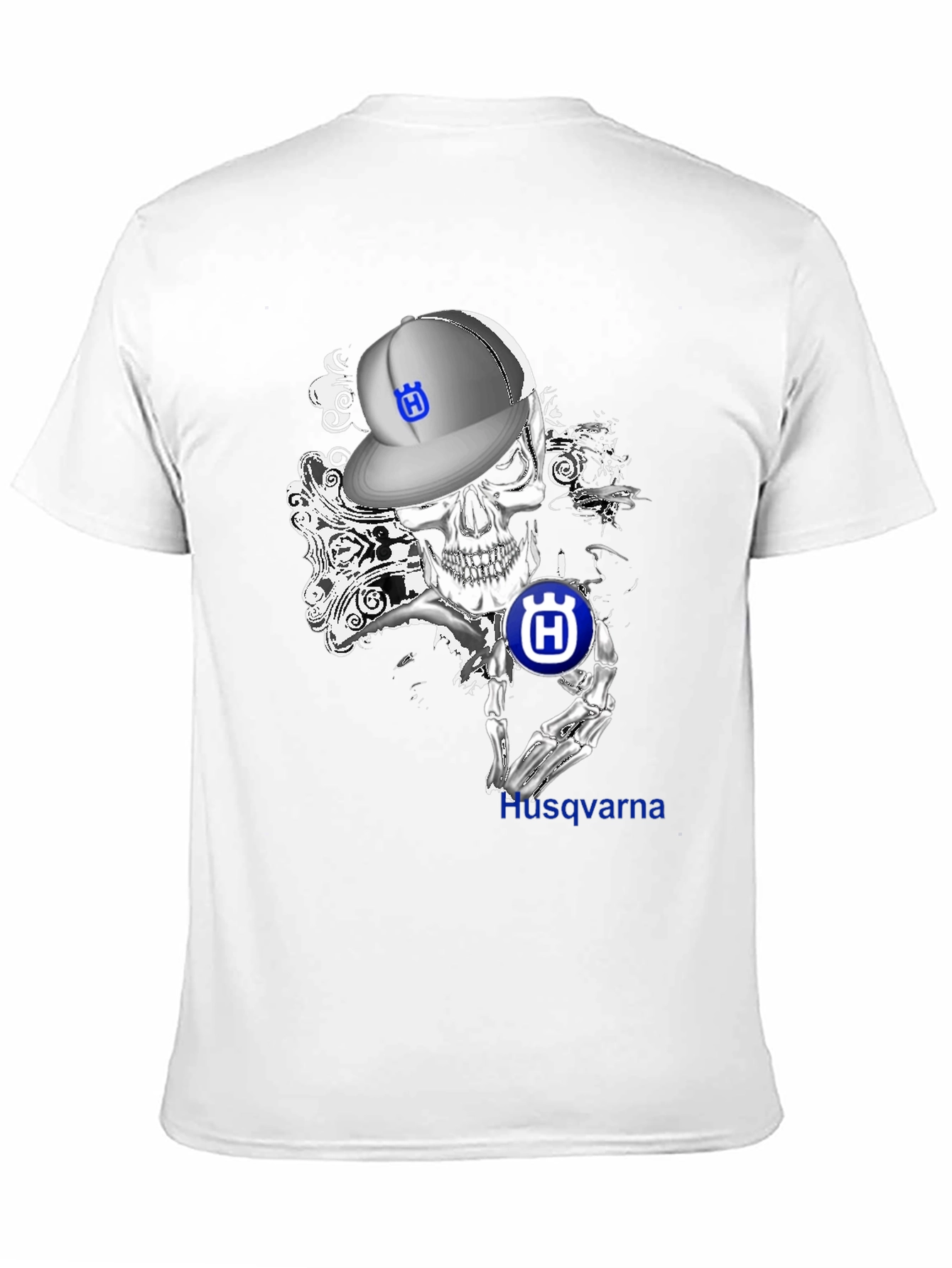 Husqvarna Skull T-Shirt - Moto Style