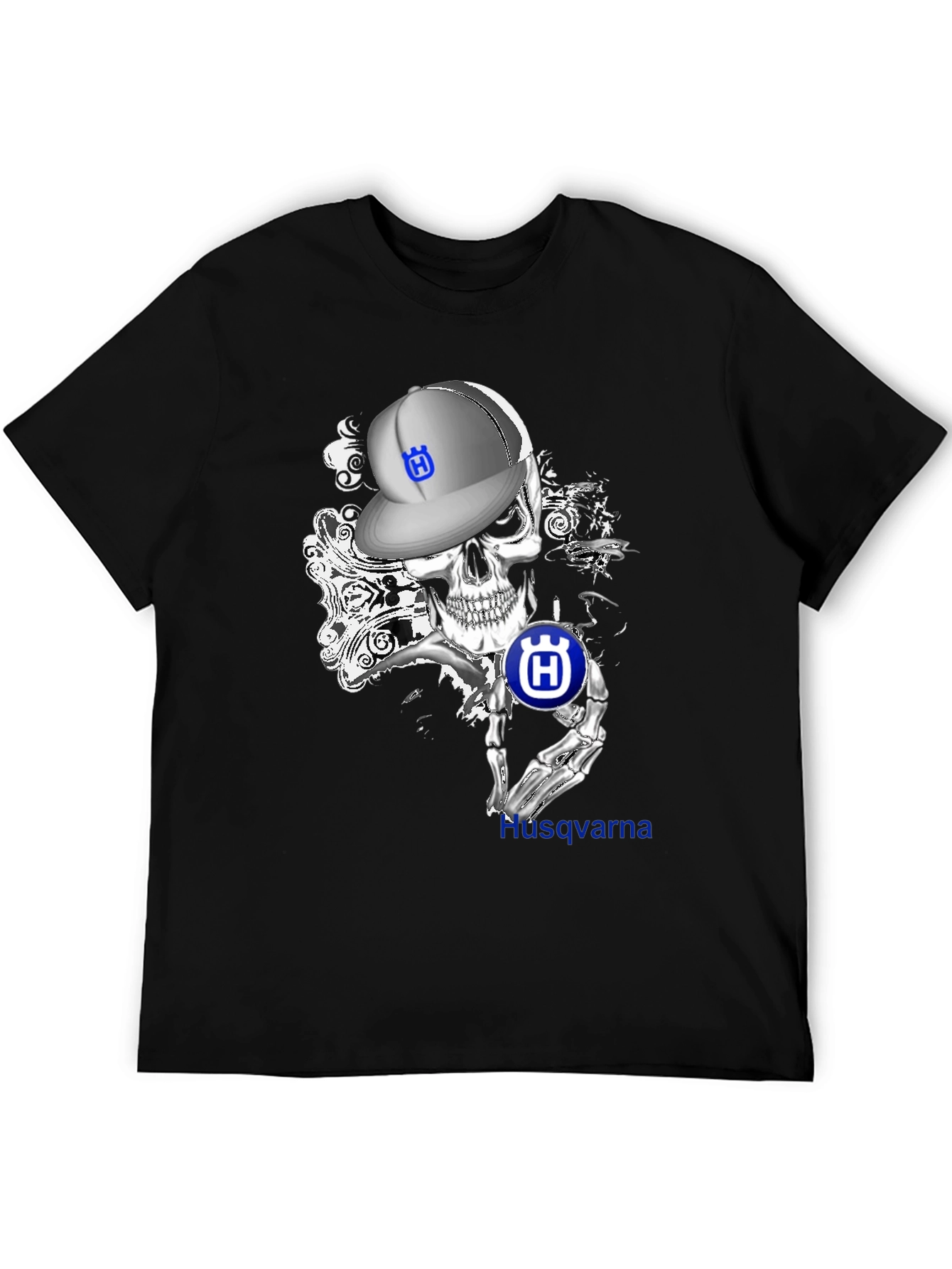 Husqvarna Skull T-Shirt - Moto Style
