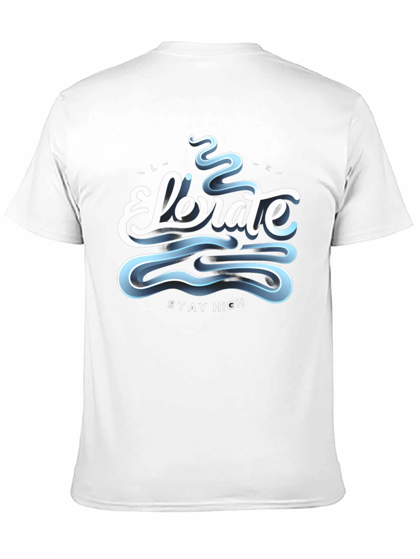 Elevate Stay High Graphic Tee - Black
