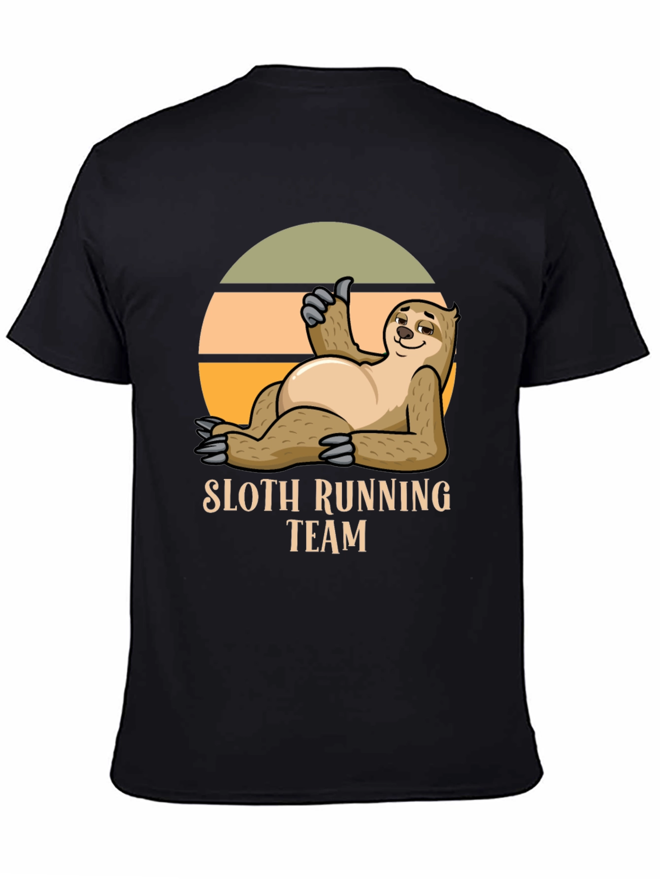 Sloth Running Team T-Shirt - Funny & Comfortable