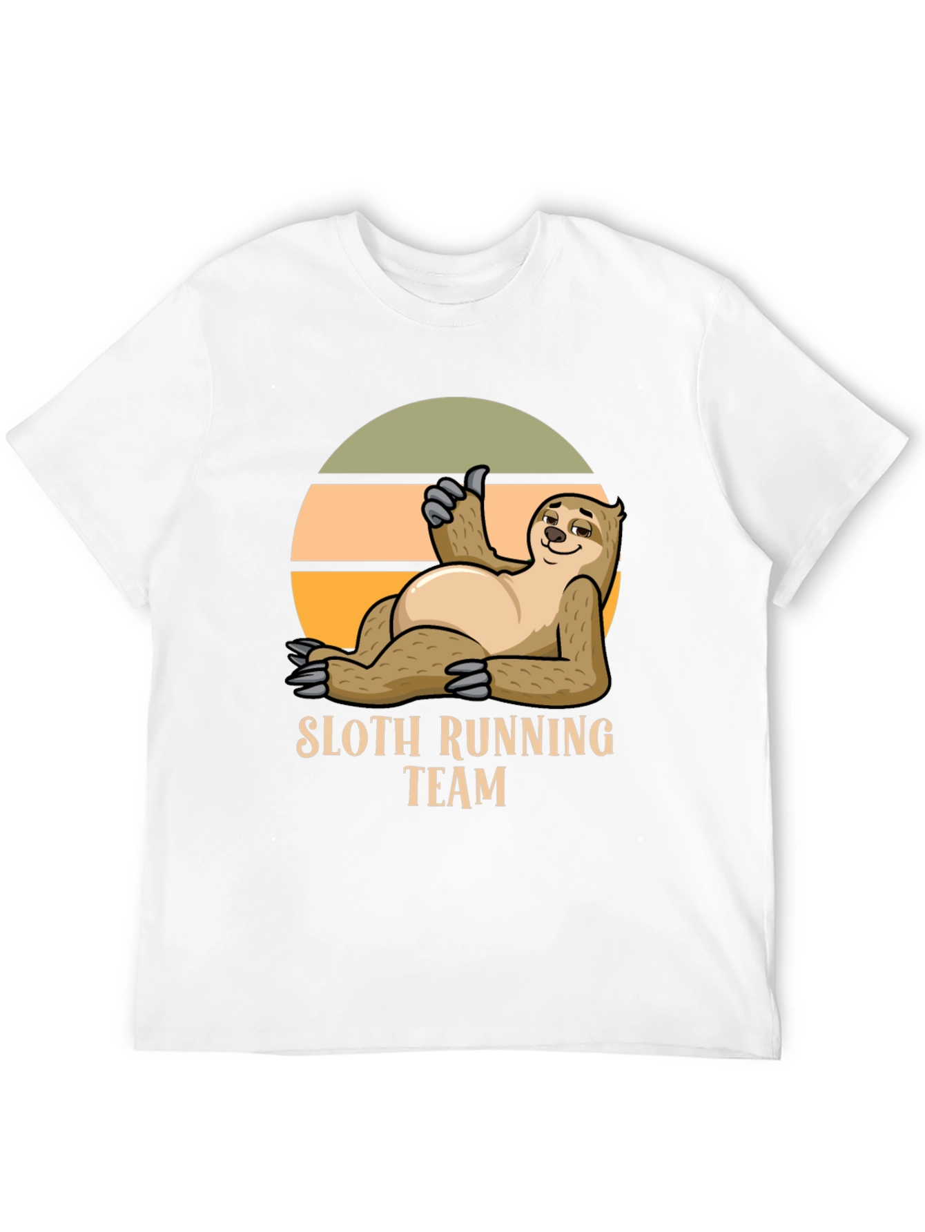 Sloth Running Team T-Shirt - Funny & Comfortable