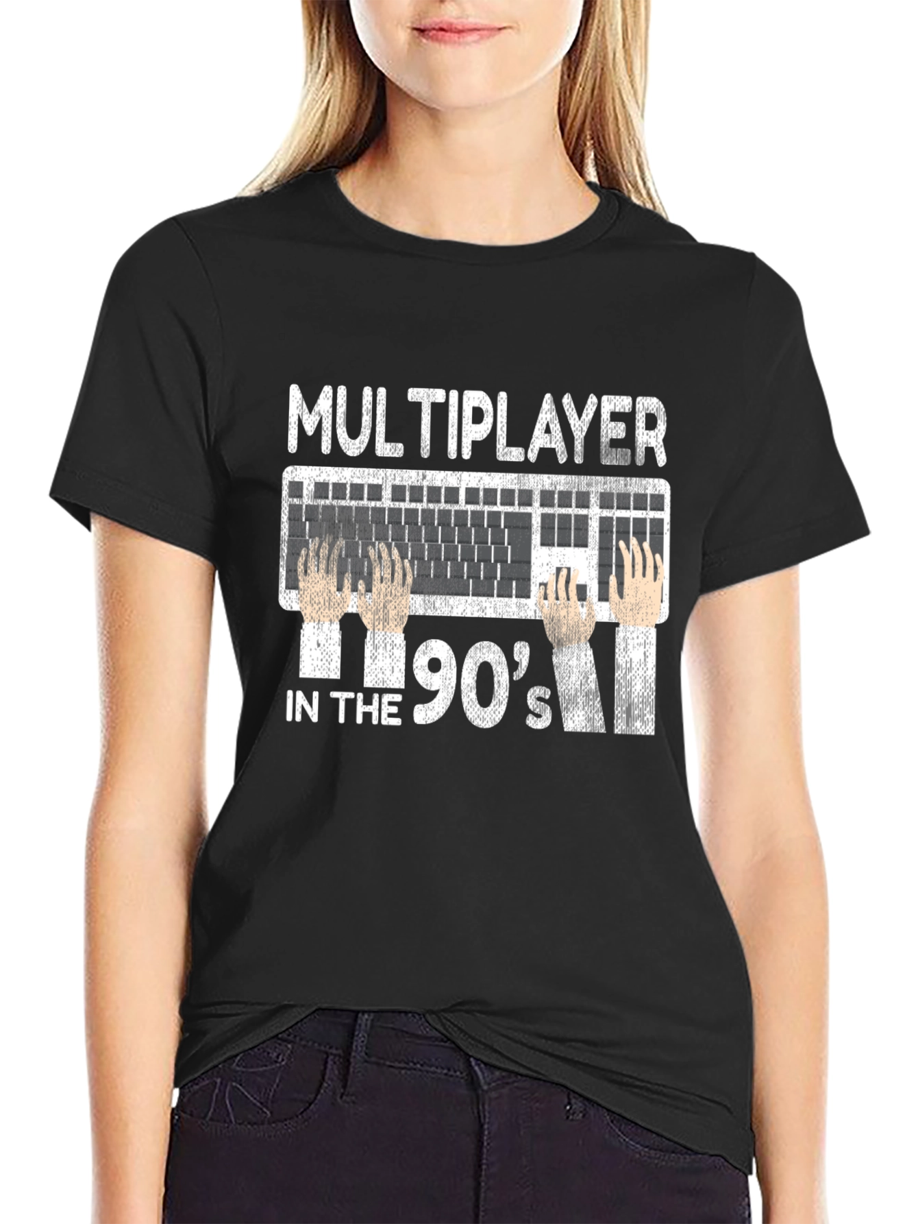 Multiplayer in the 90s Graphic Tee